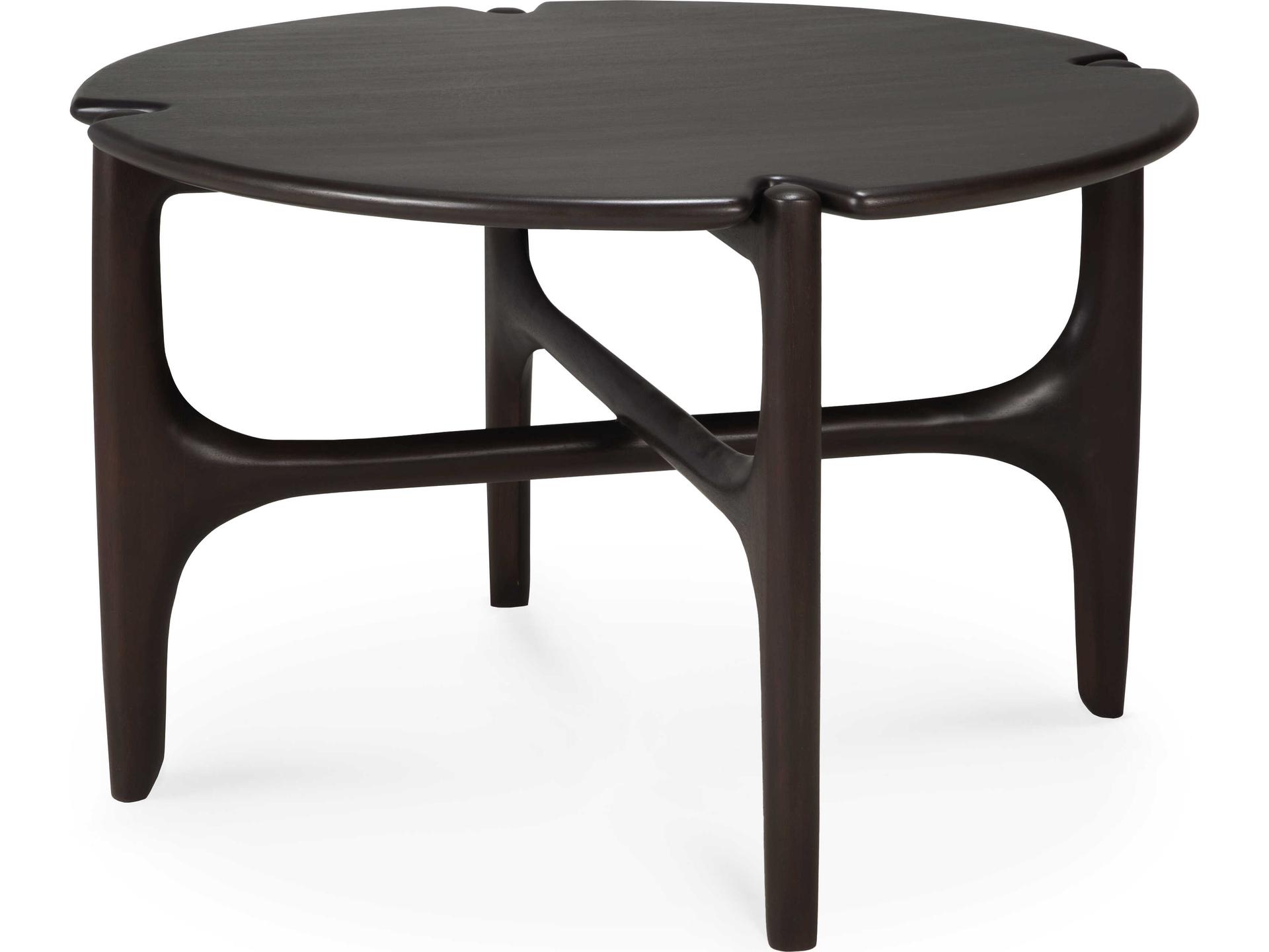 Pi Mahogany Dark Brown Pi Coffee Table