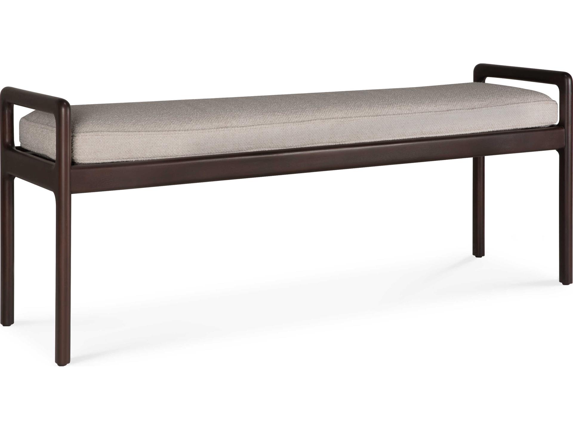 Jack Mahogany Dark Brown Bench