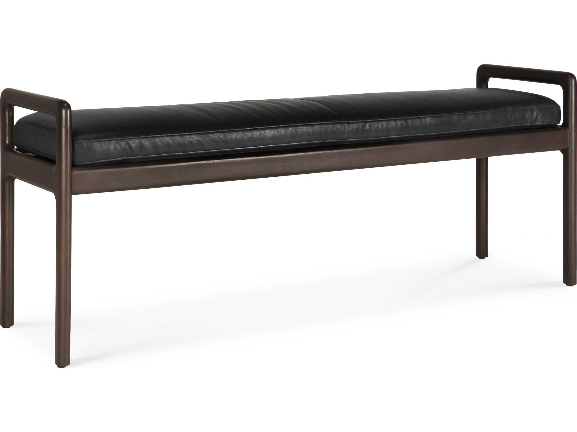 Jack Mahogany Dark Brown Bench