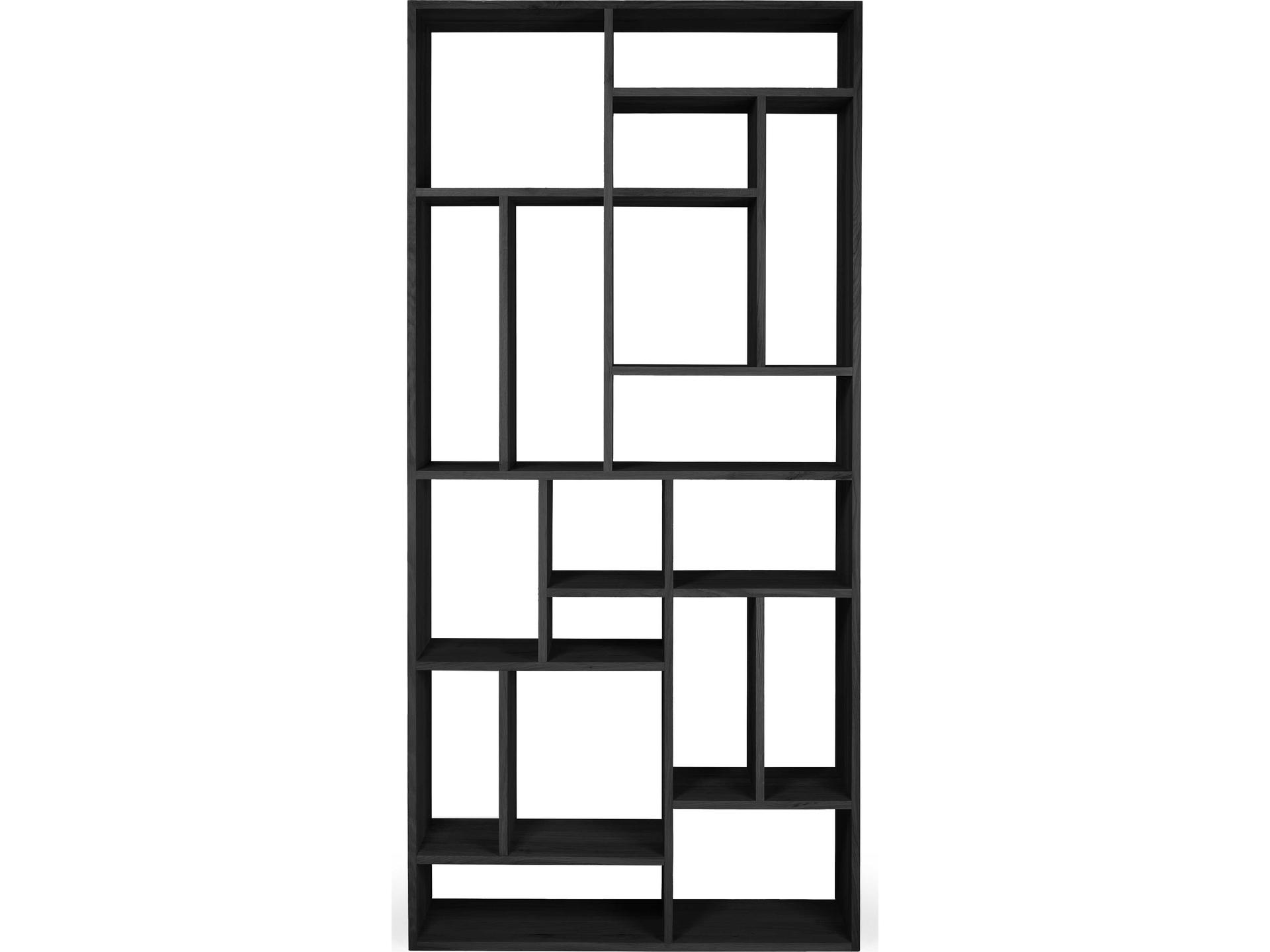 M Oak Black Rack
