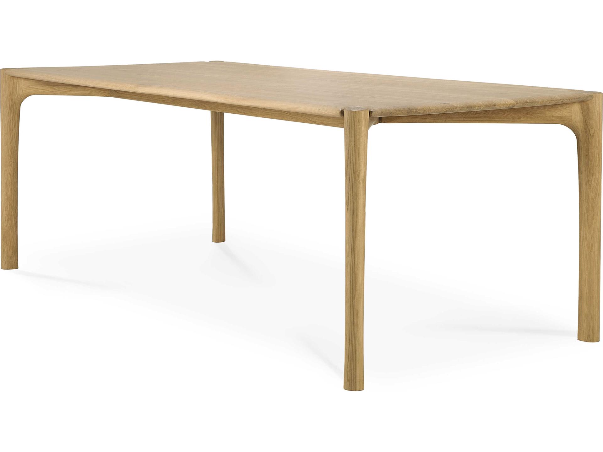 Pi Oak Dining Table Natural Solid Wood