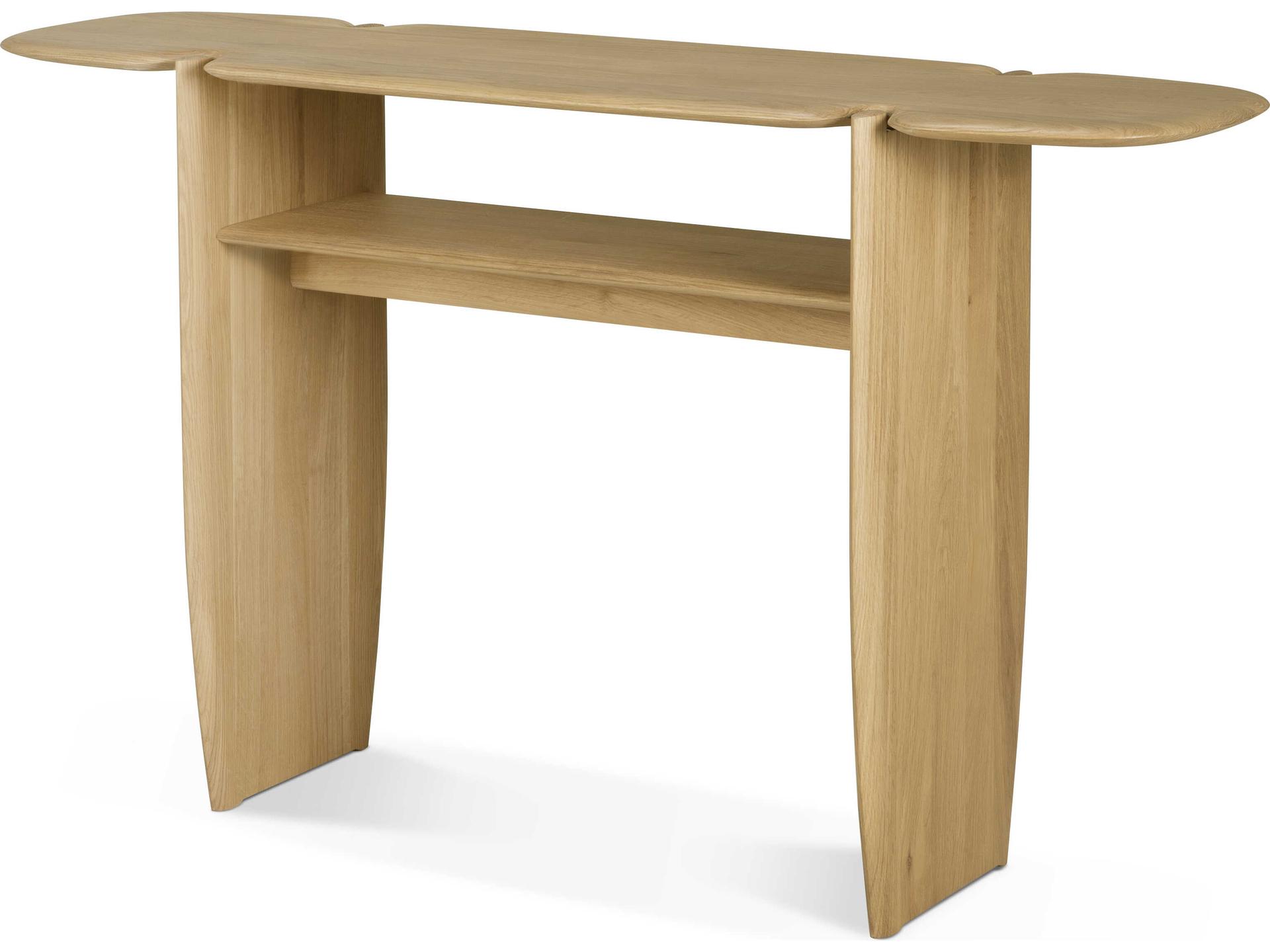 Pi Console Table in Solid Oak