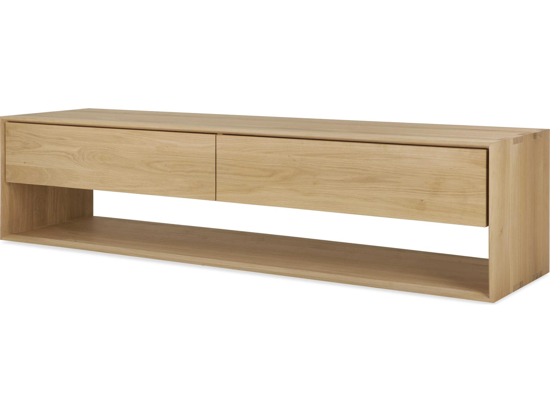 Nordic Oak TV Cupboard Media Console