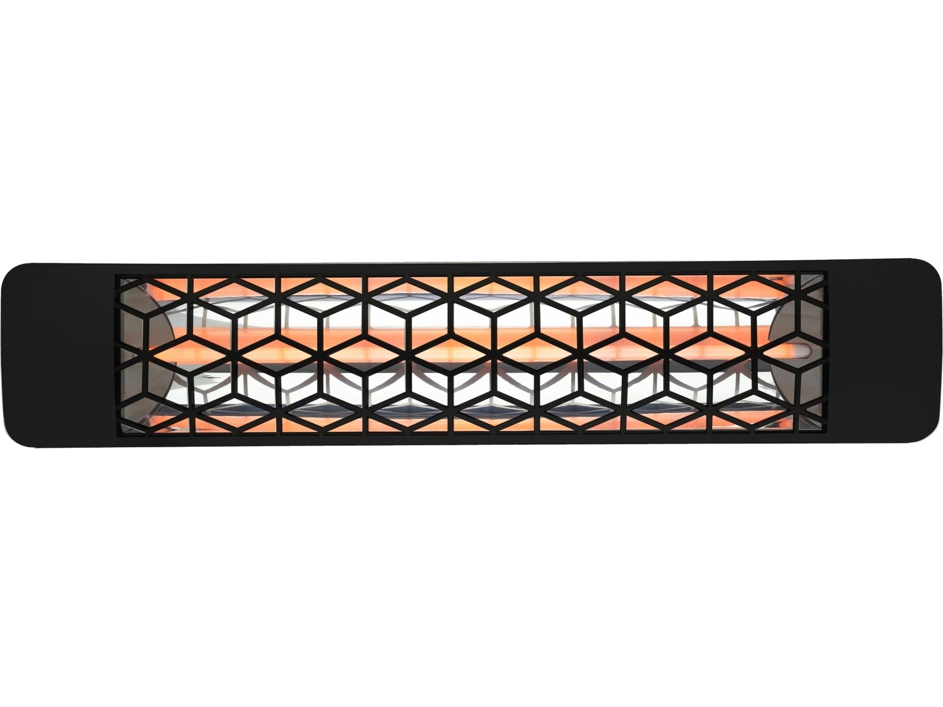 1500 Watt Plug-In Electric Infrared Single Element Outdoor Patio Heater Decor Plate Stella 120V