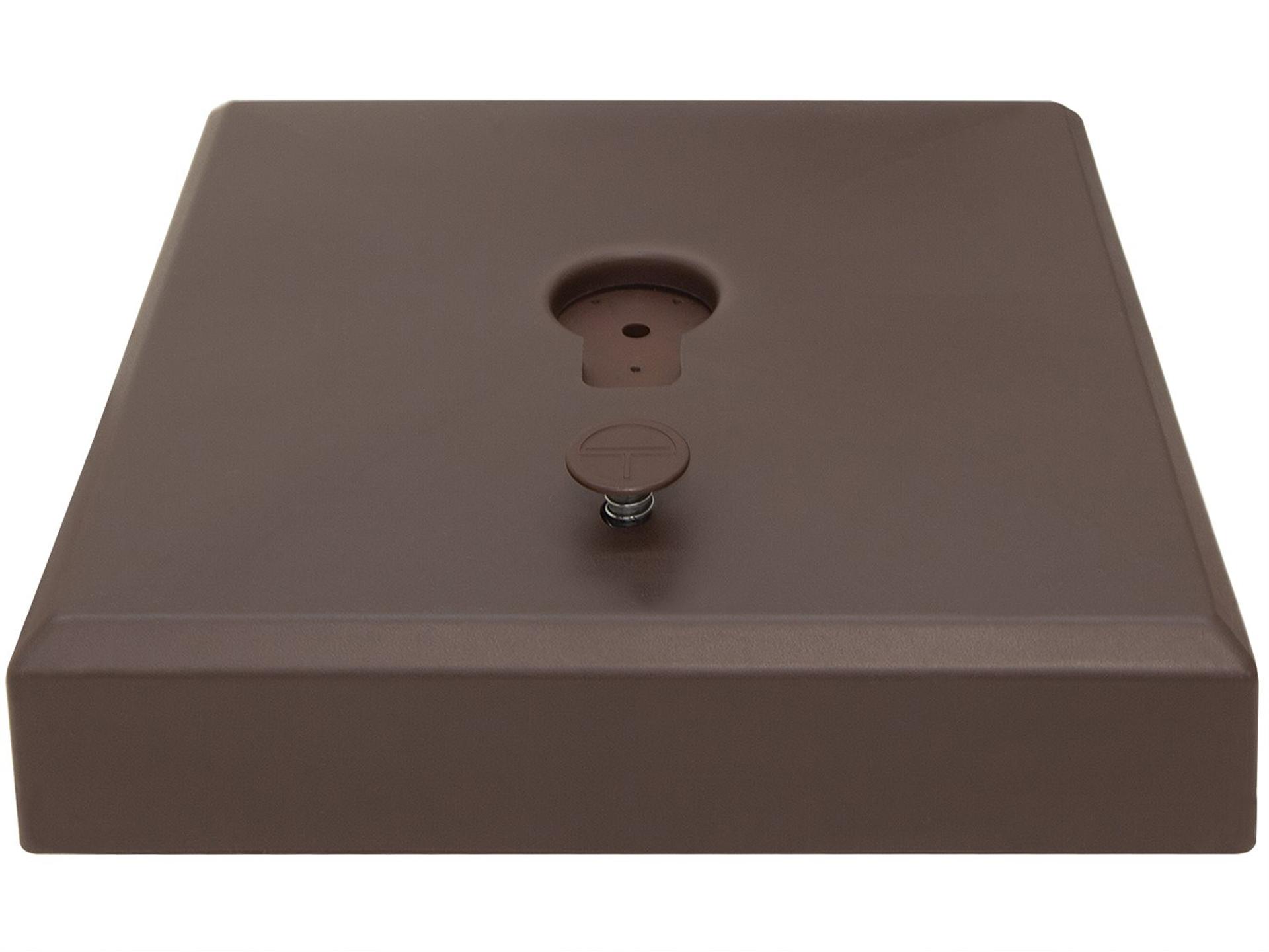 AKZ13 Rolling Cantilever Umbrella Base in Bronze