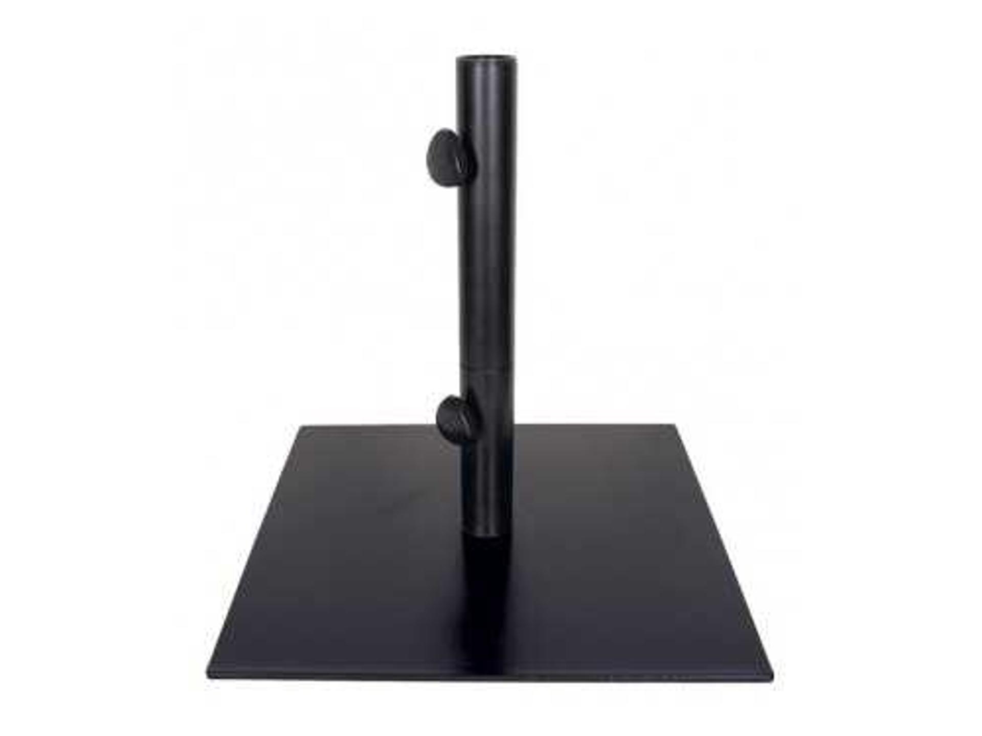 Treasure Garden 70 Pound Steel Umbrella Base 19' Foot with 2' Foot Stem