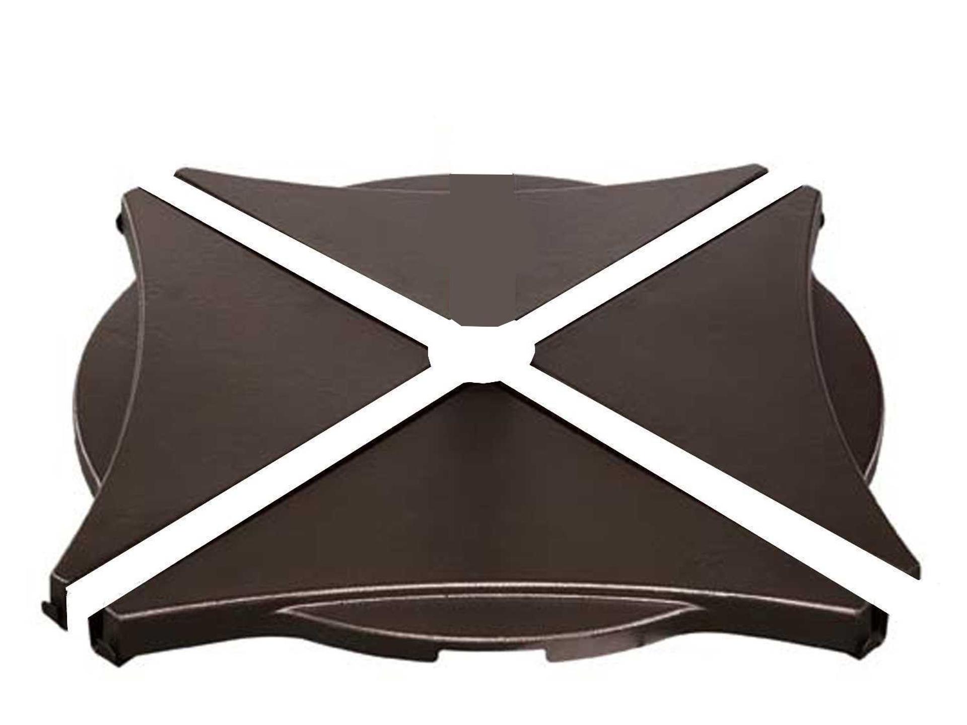 Applique con spina ed estensione snodabile color titanio 30 cm