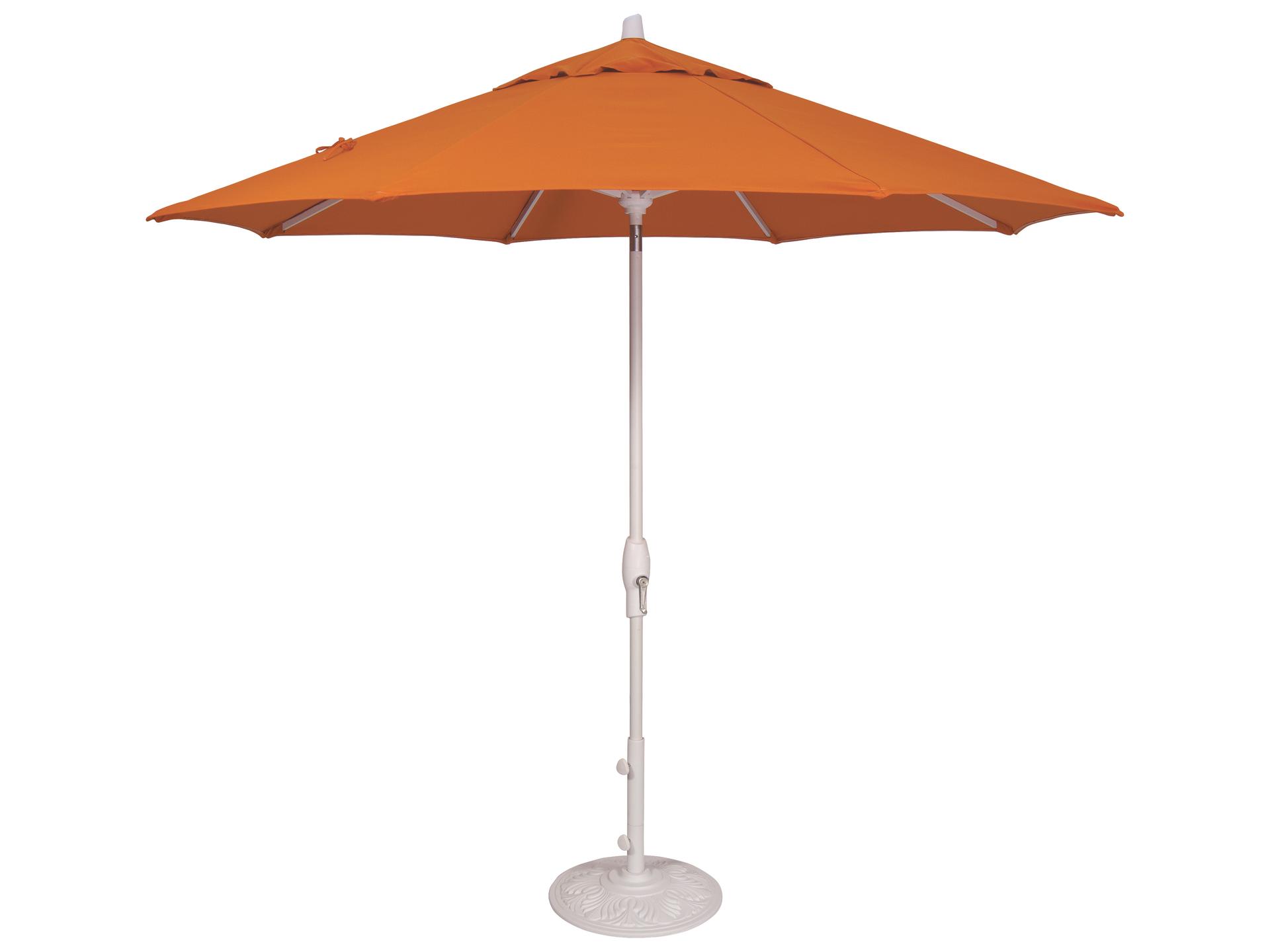 UM810 9-Foot Auto Tilt Octagon Market Umbrella with Crank Lift