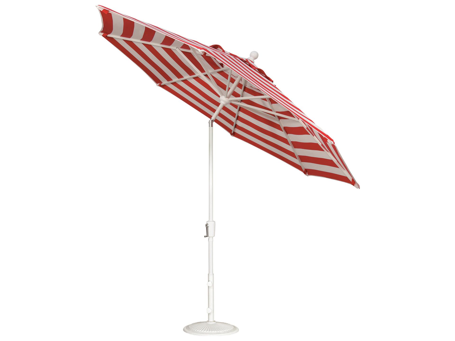 Treasure Garden Quick Ship Market Aluminum 9 Foot Crank Lift Push Button Tilt Outdoor Umbrella