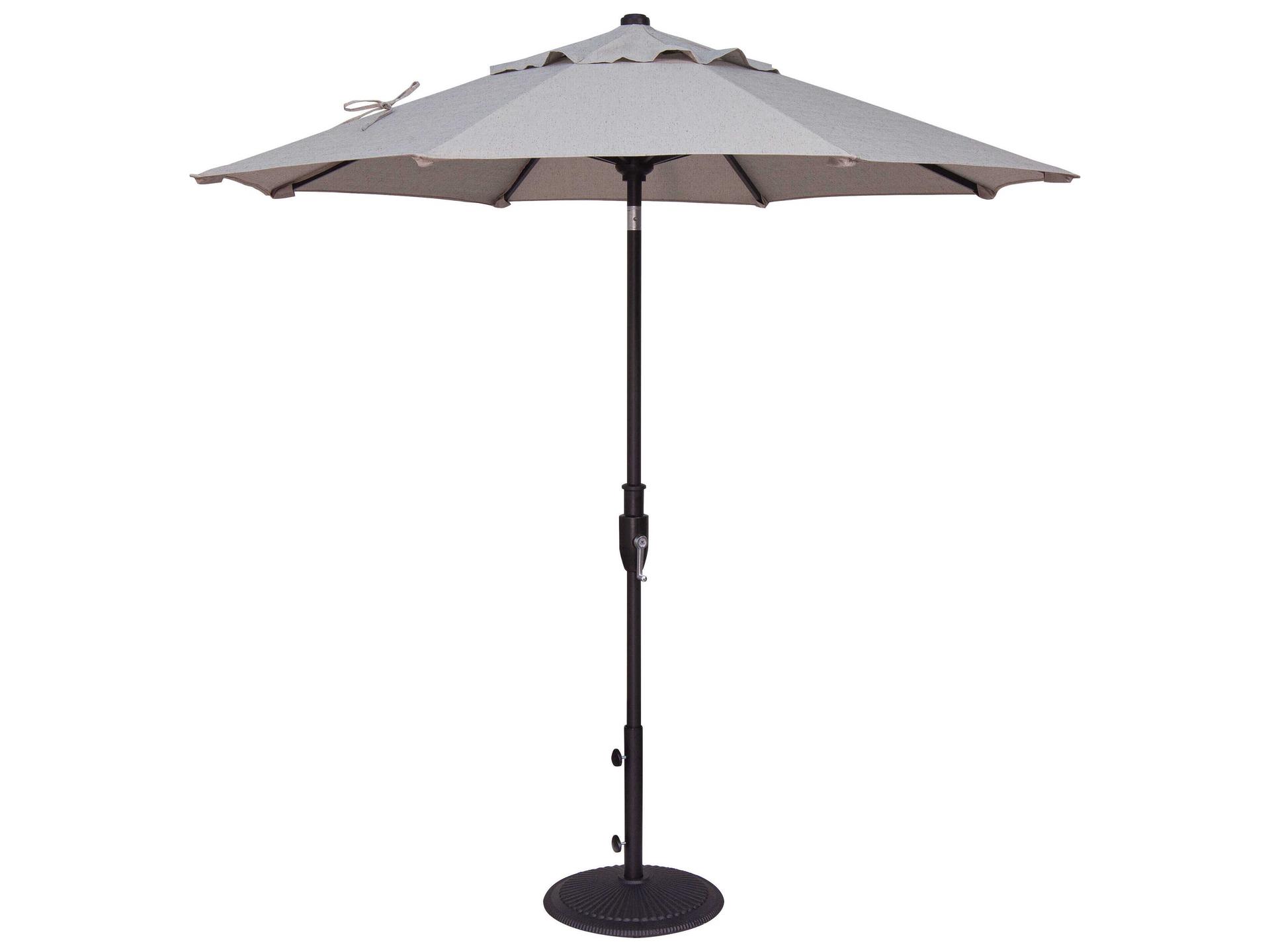 Treasure Garden Special Order Sunbrella 7.5 Foot Octagon Glide Tilt Patio Umbrella