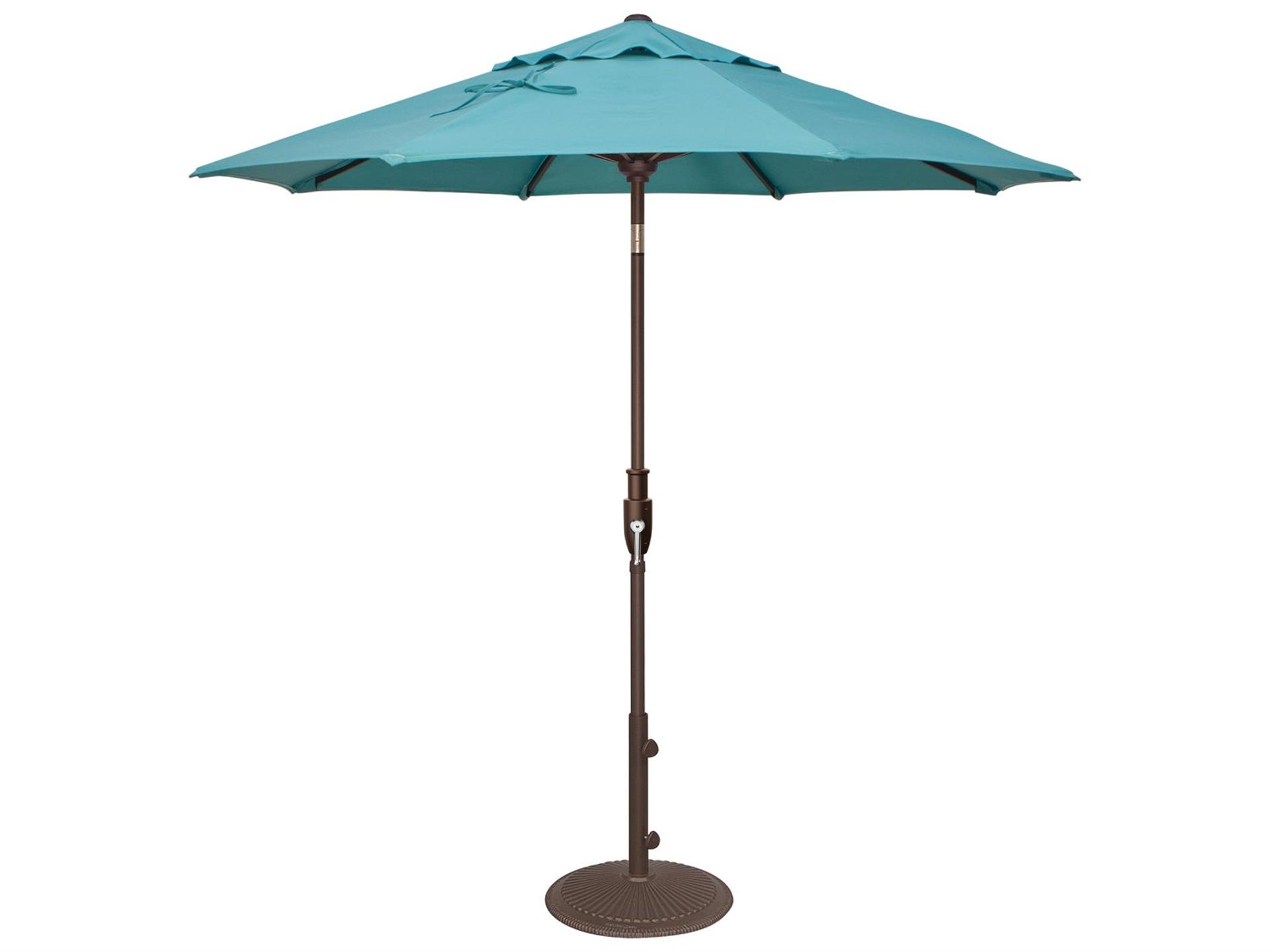 Treasure Garden QuickShip 7.5 Foot Glide Tilt Octagon Outdoor Umbrella
