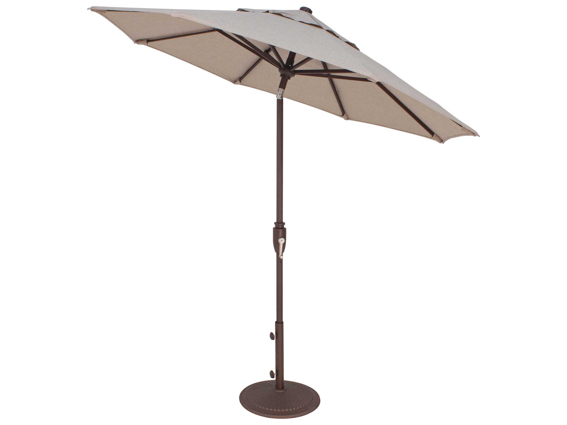 Treasure Garden QuickShip 7.5 Foot Glide Tilt Octagon Outdoor Umbrella