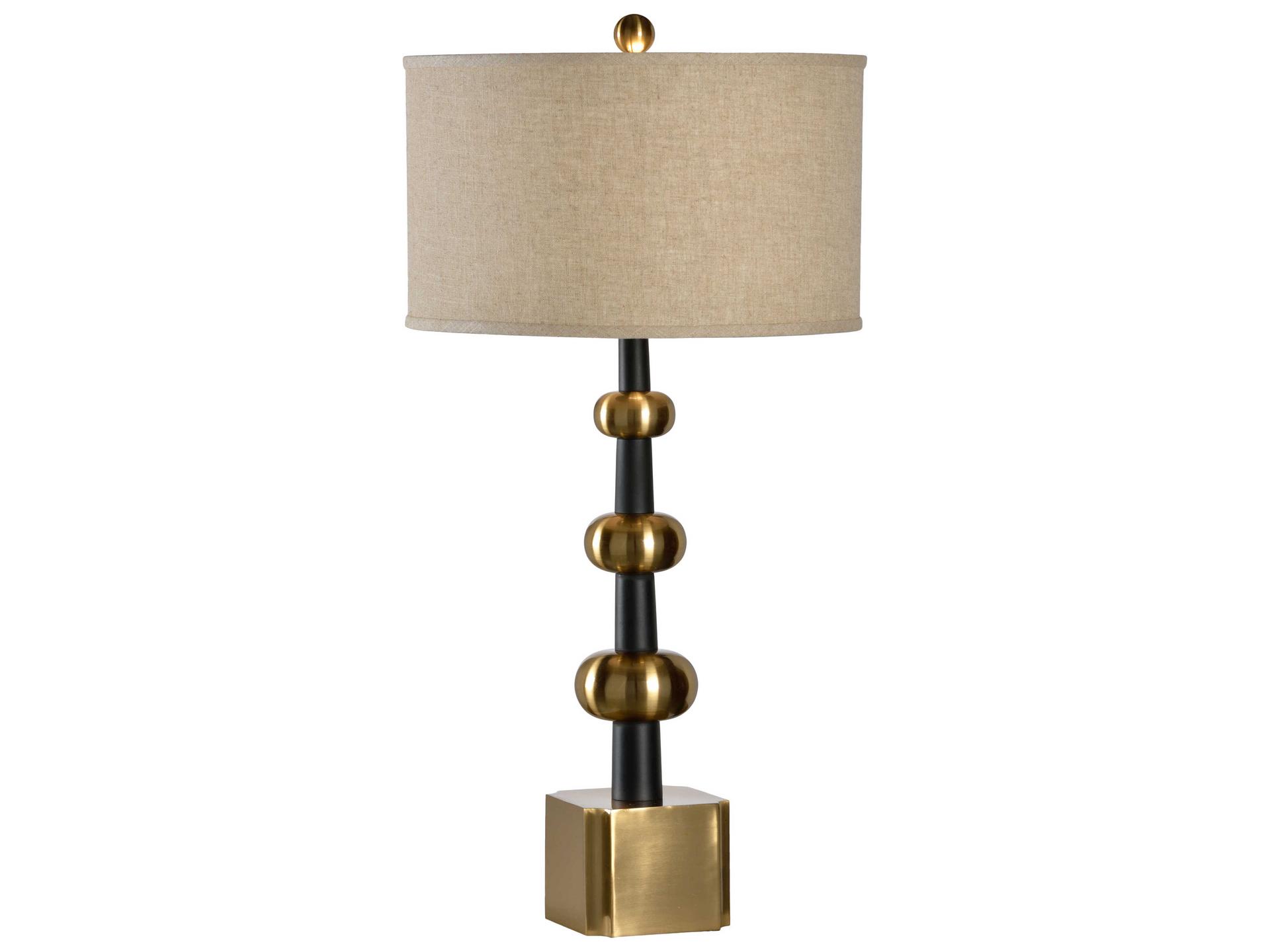 Hudson Table Lamp with Blacksmith Antique Brass Finish