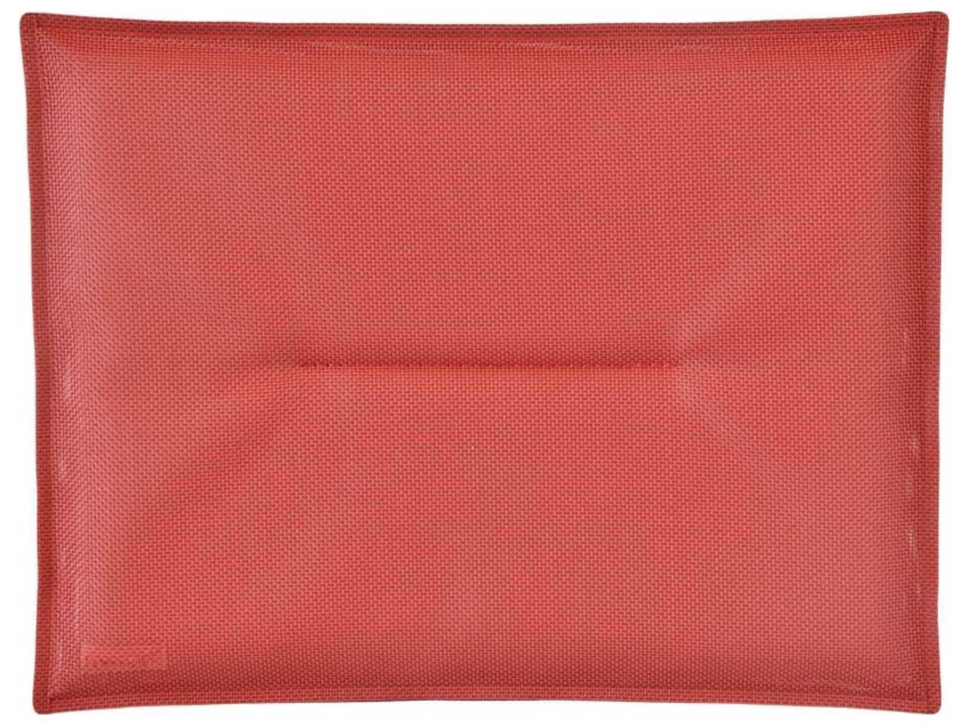 Bistro Patio Cushion Set of 2 Chili Red Outdoor Fabric