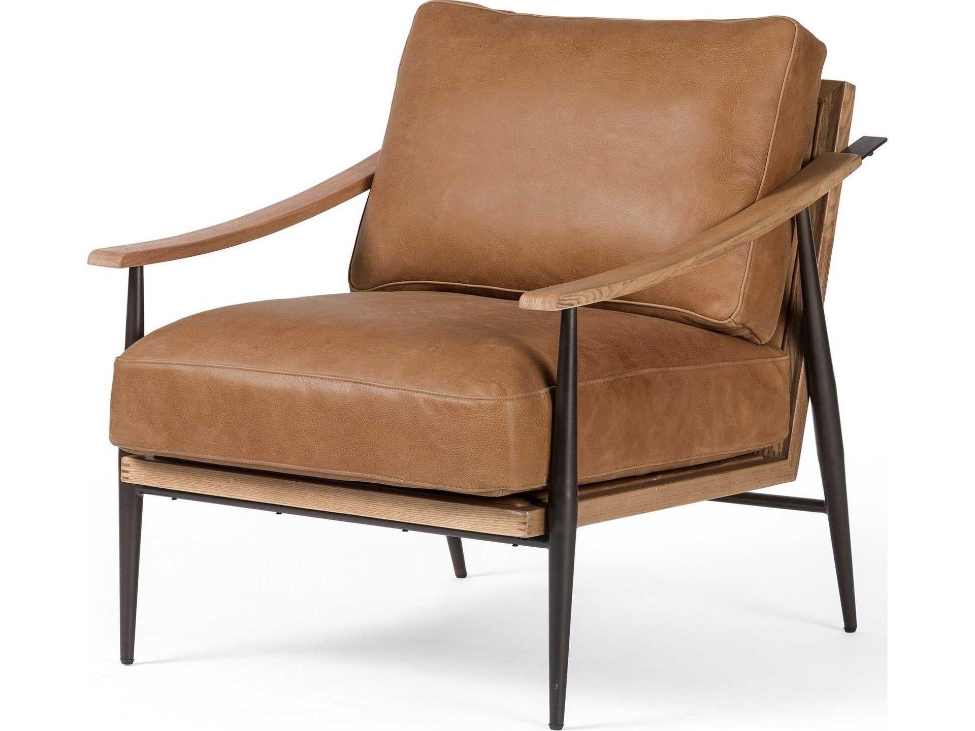 Kennedy Leather Accent Chair Westgate Modern