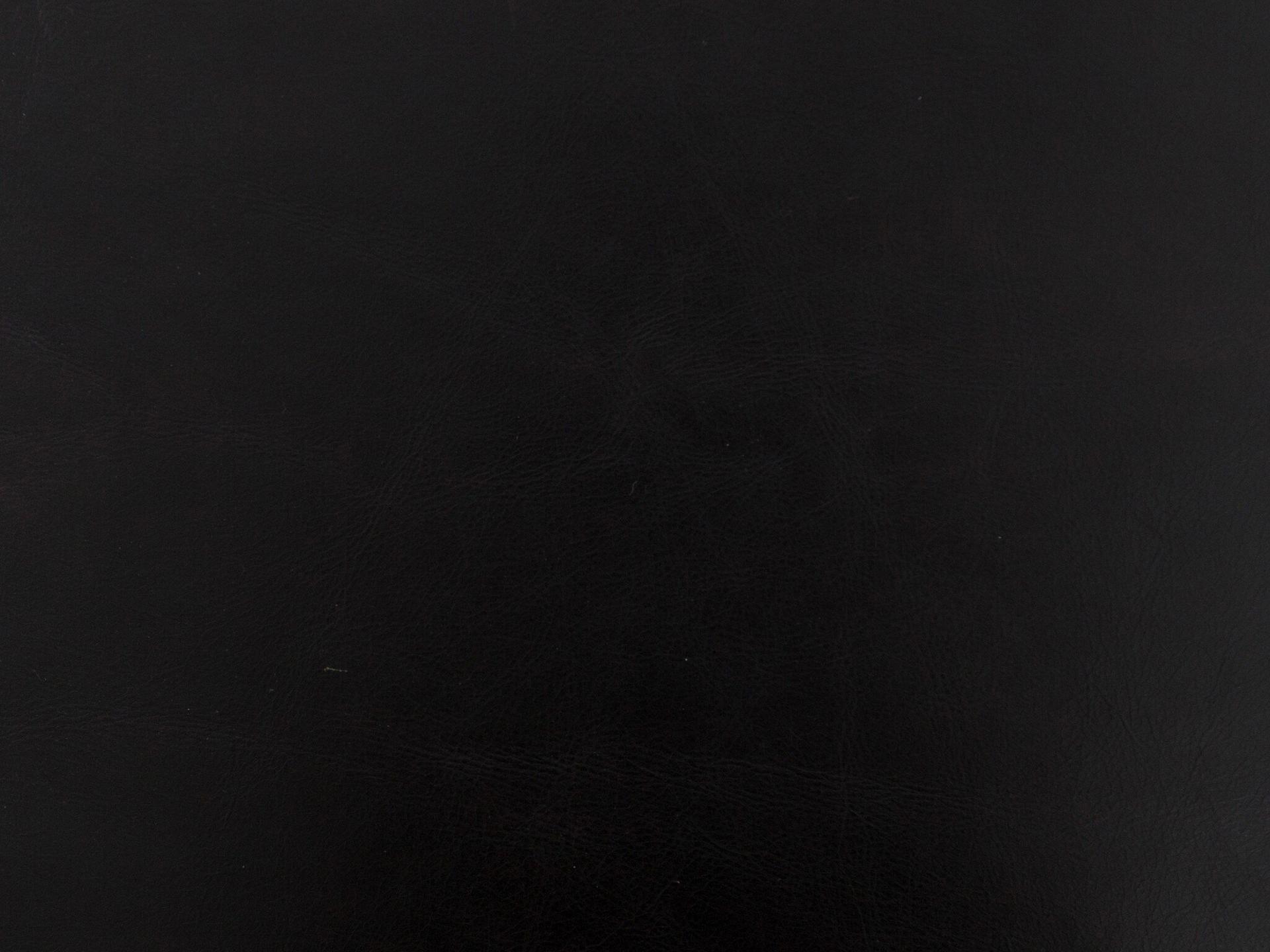 Four Hands Easton Black Leather Accent Bench