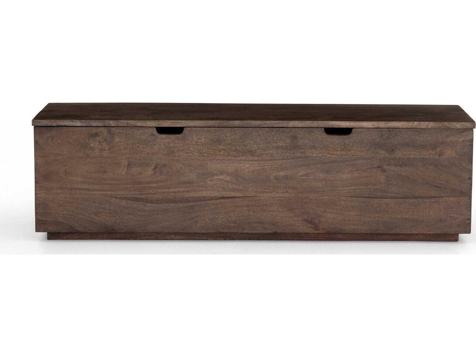 Four Hands Harmon Duncan Aged Brown Trunk