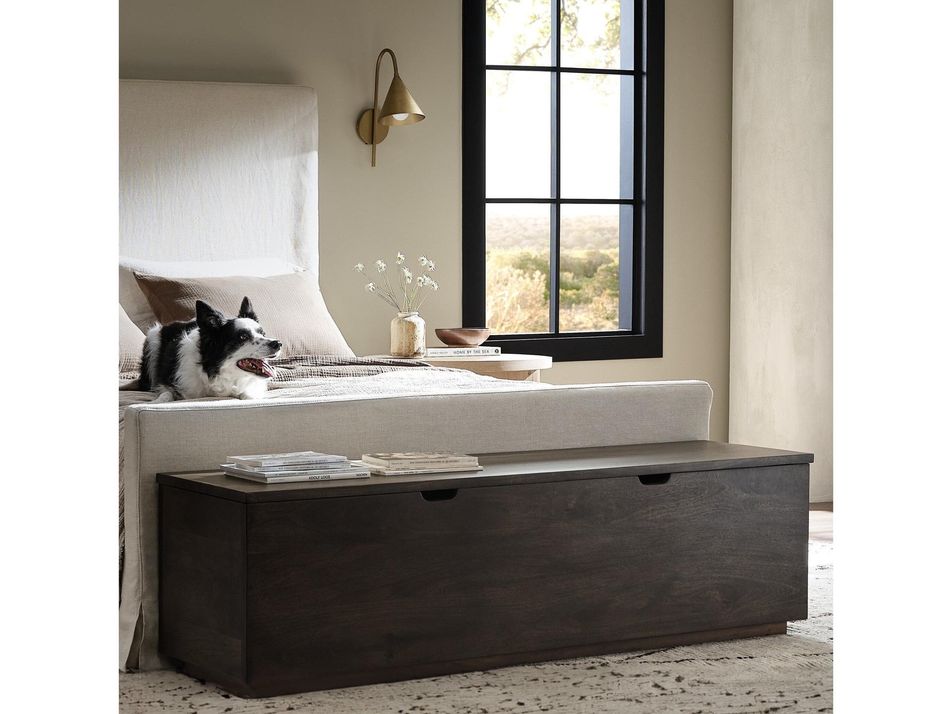 Four Hands Harmon Duncan Aged Brown Trunk