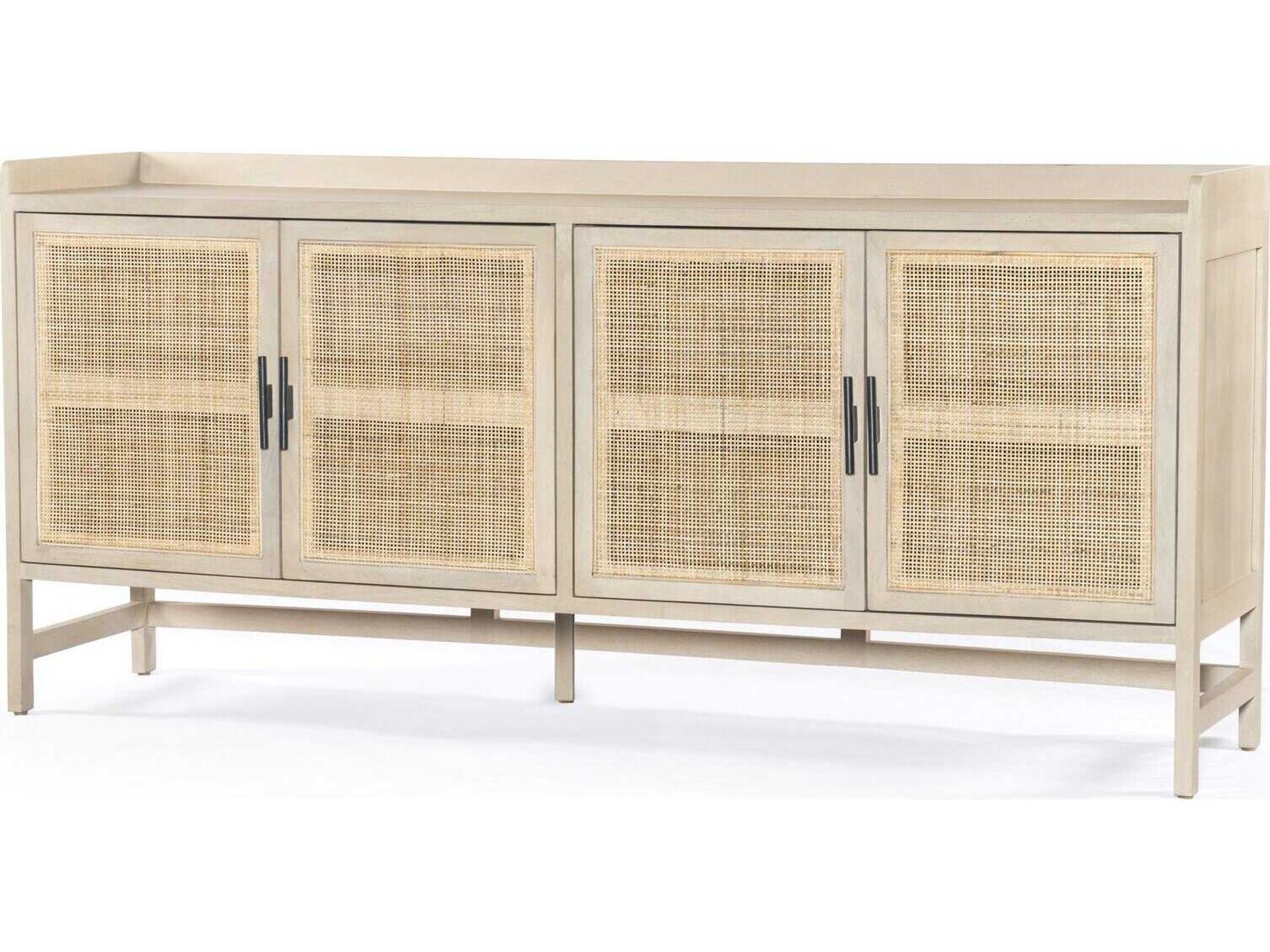 Caprice Leighton Sideboard Natural Mango and Cane