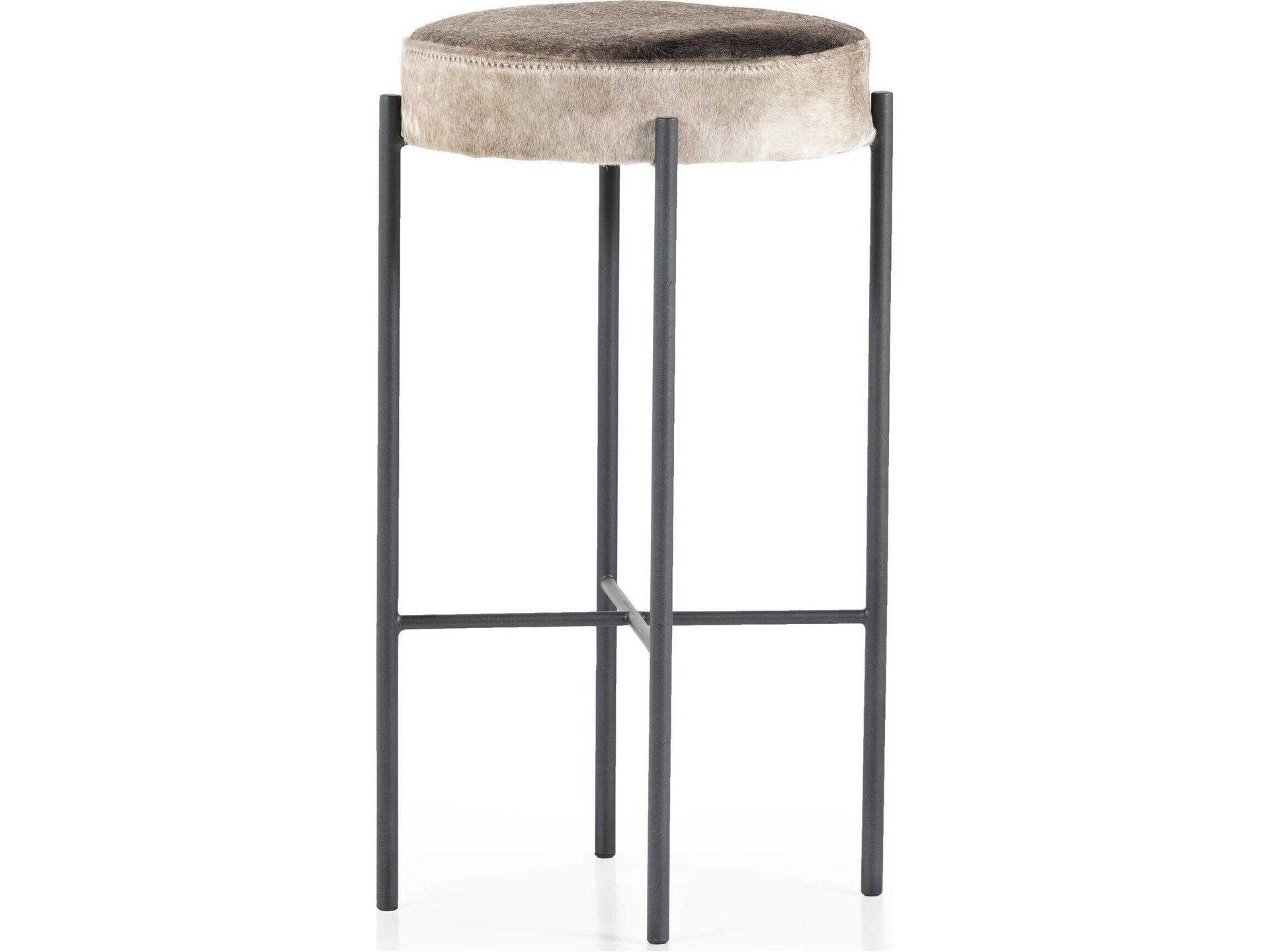 Sevilla Nocona Speckled Hide Upholstered Bar Stool