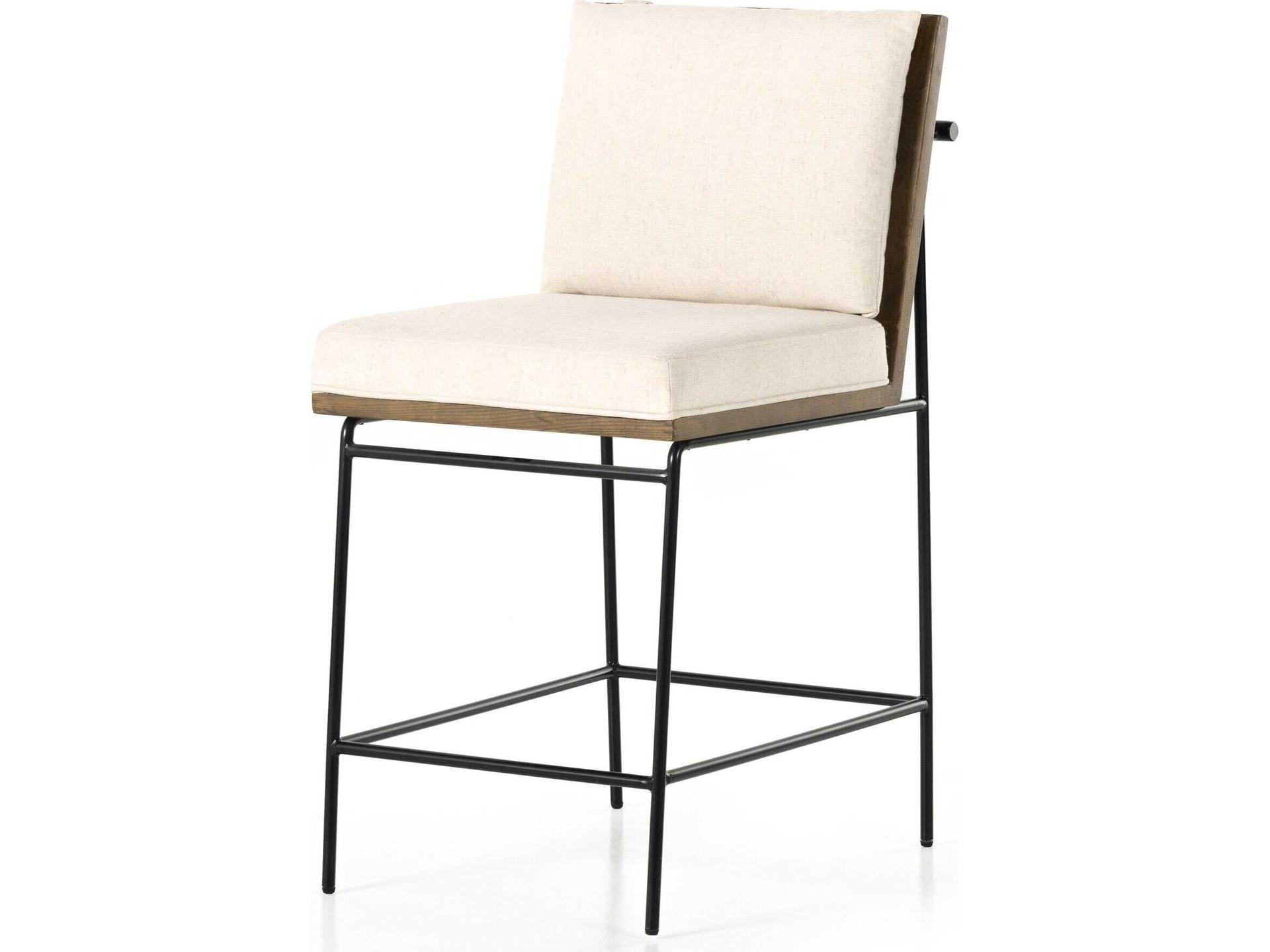 Crete Counter Stool Westgate Performance Fabric Natural Oak