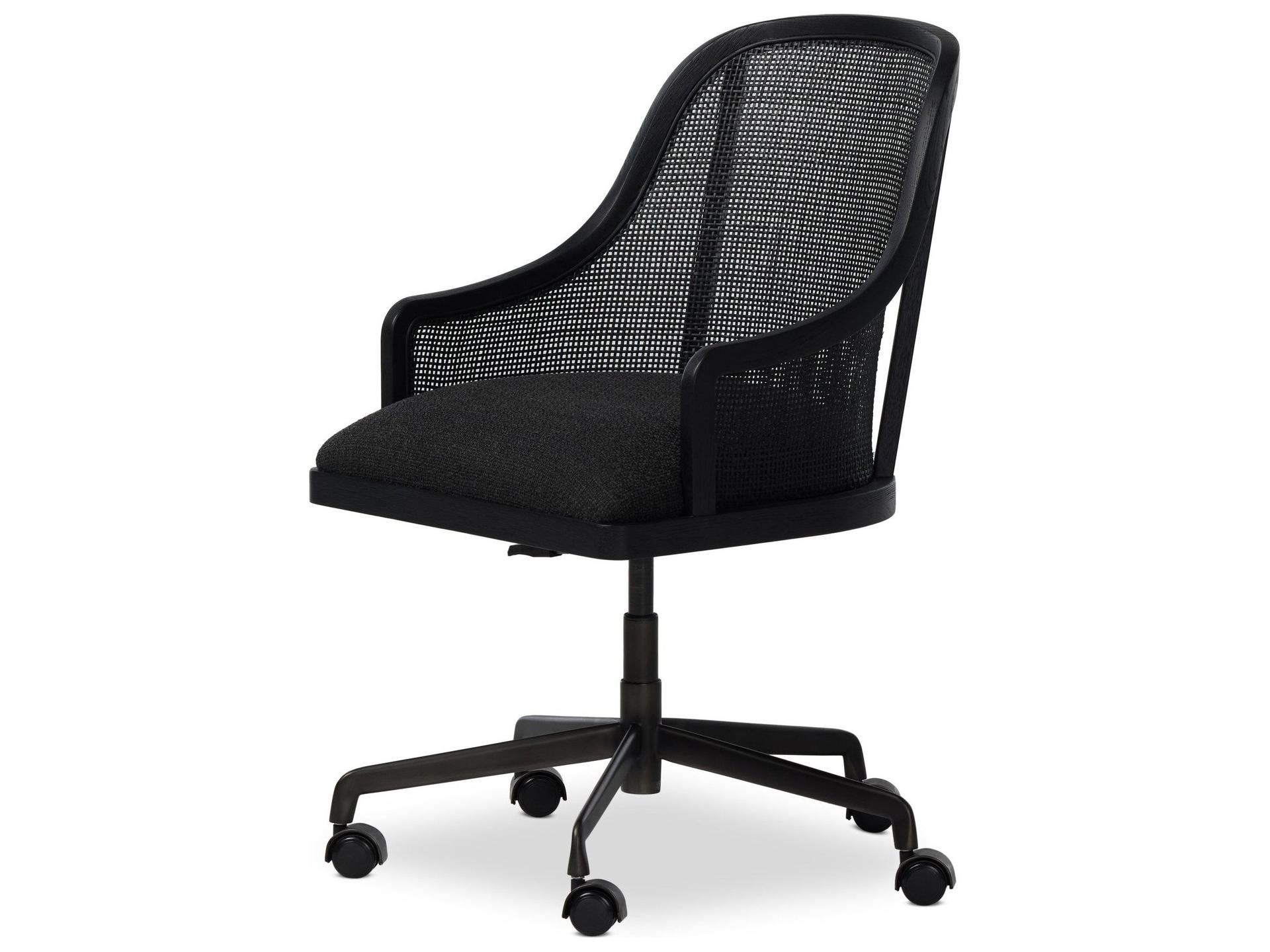 Bolton Upholstered Adjustable Swivel Executive Desk Chair