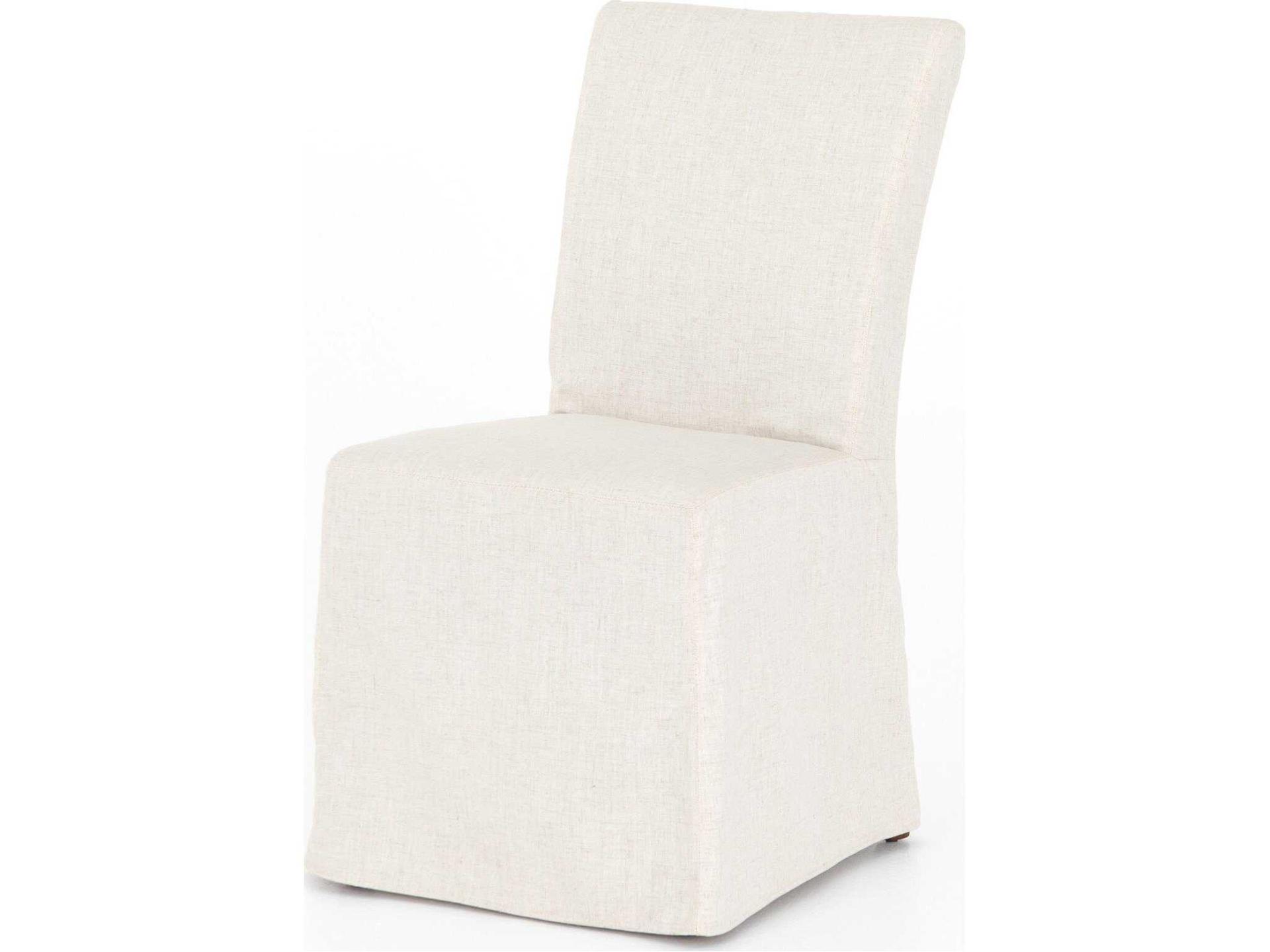 Ashford Vista Birch Wood Beige Upholstered Side Dining Chair