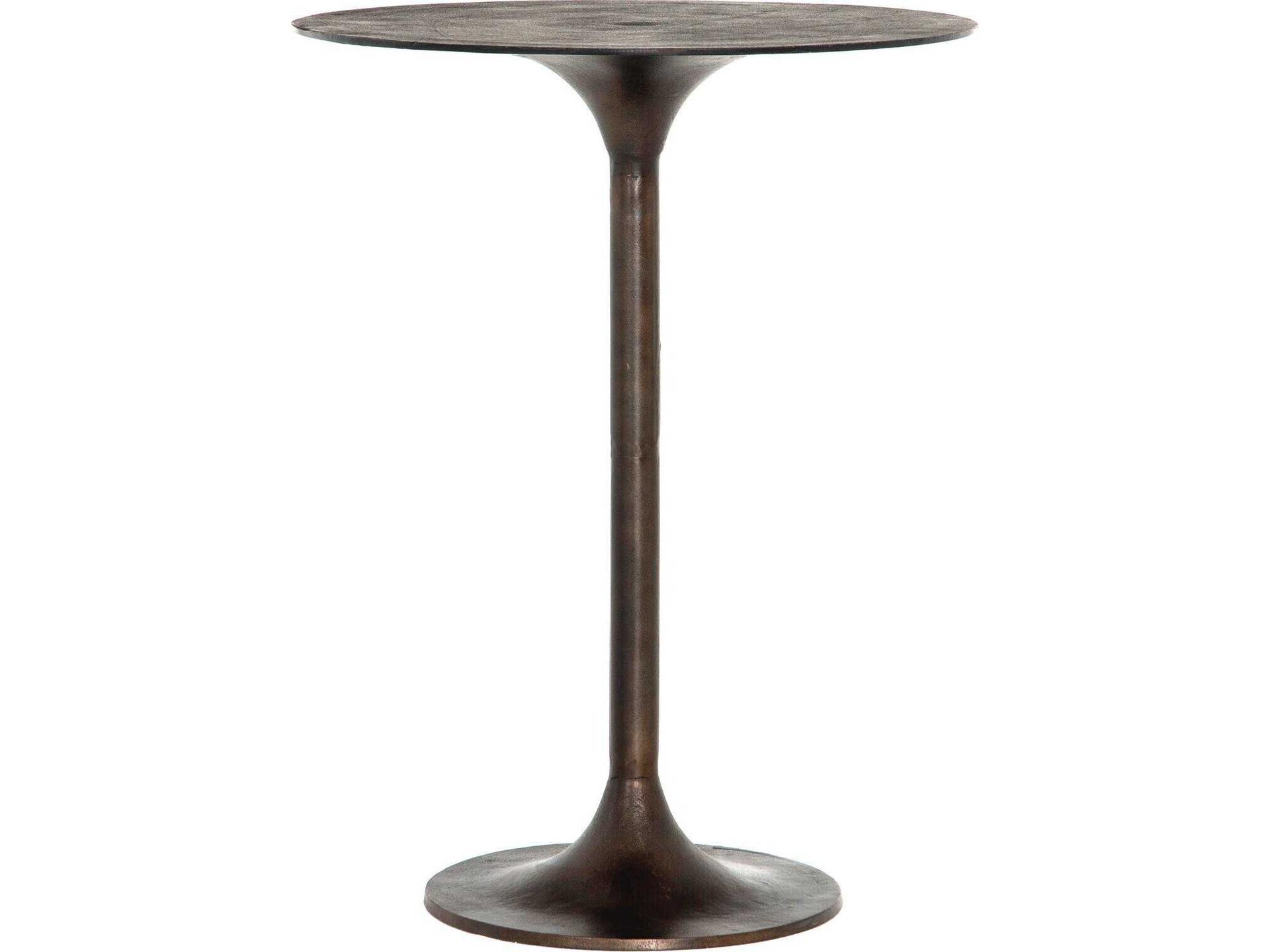 Simone Bar Table Marlow Collection Antique Rust