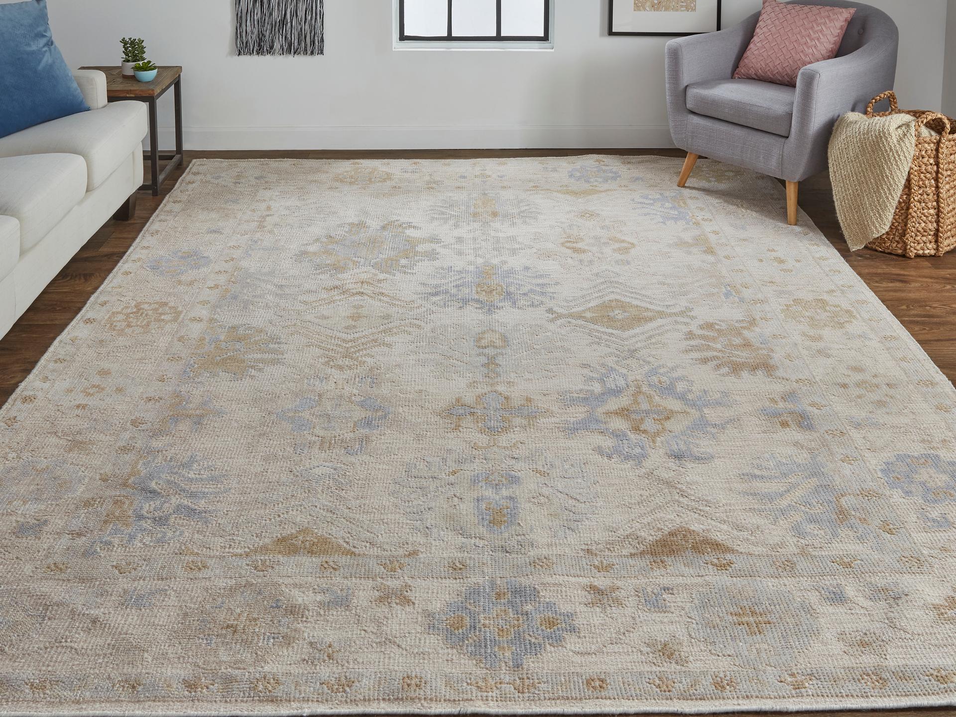 Feizy Rugs Wendover Bordered Area Rug