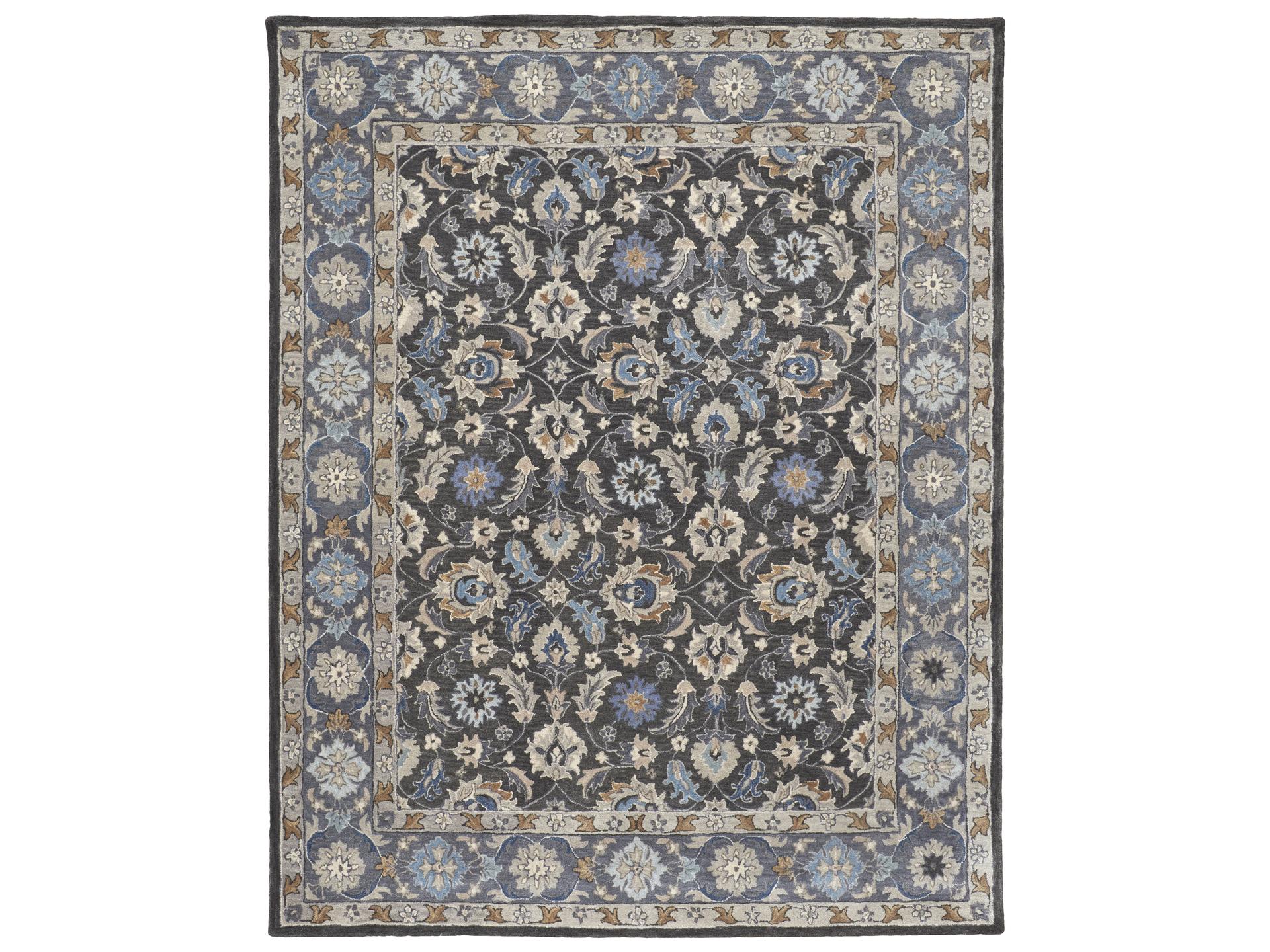 Rylan Bordered Area Rug
