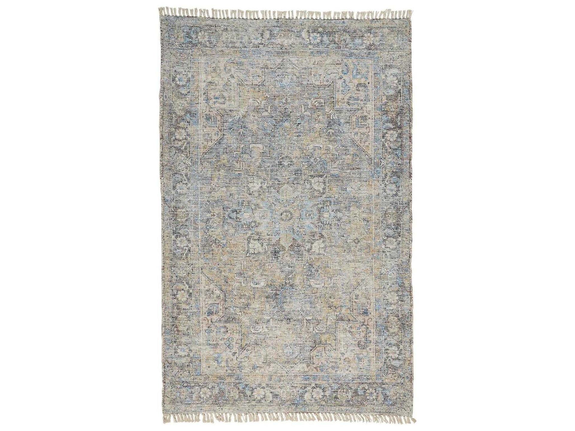 Caldwell Area Rug Beige Multi Distressed Ornamental