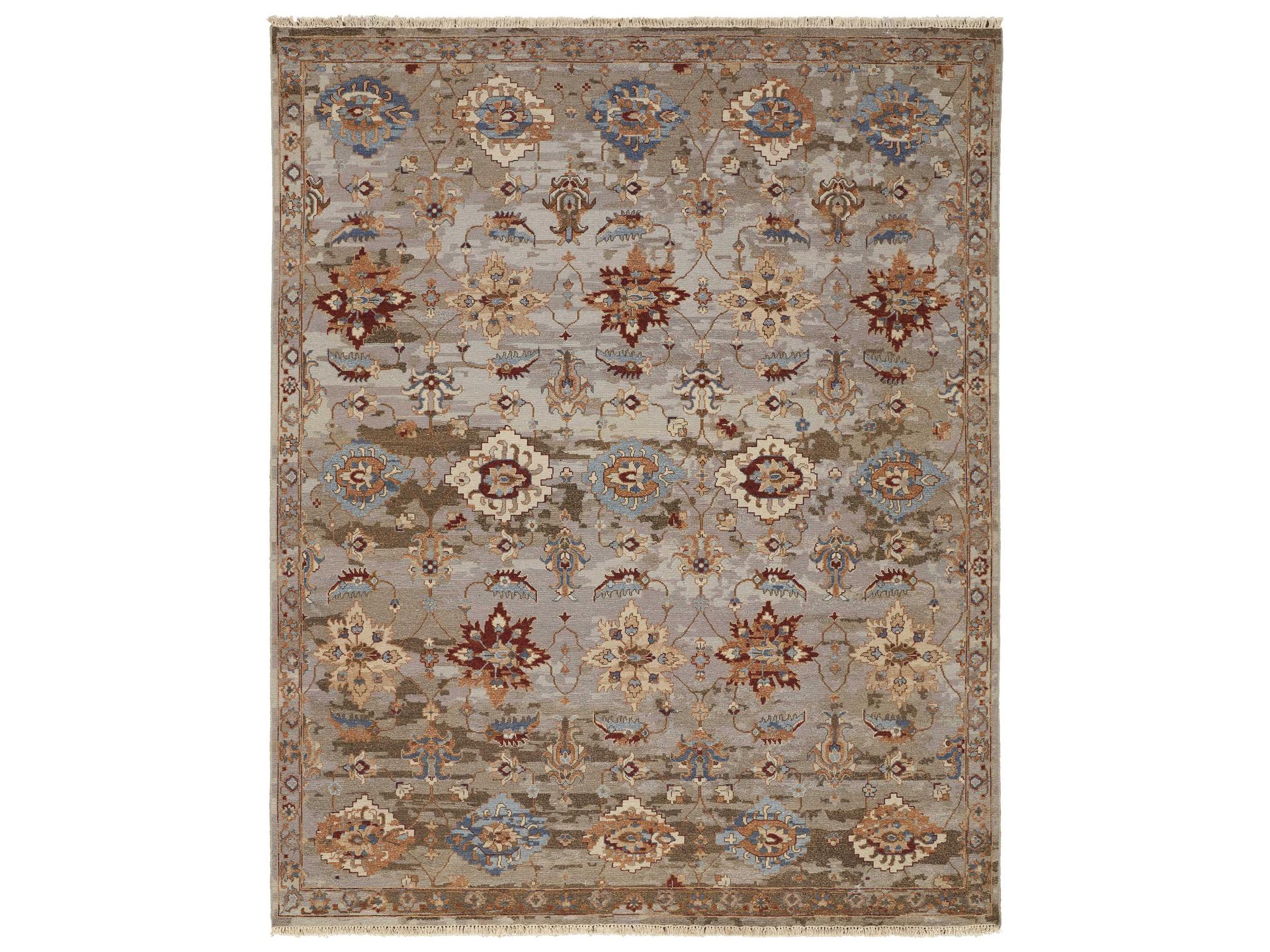 Leylan Bordered Area Rug