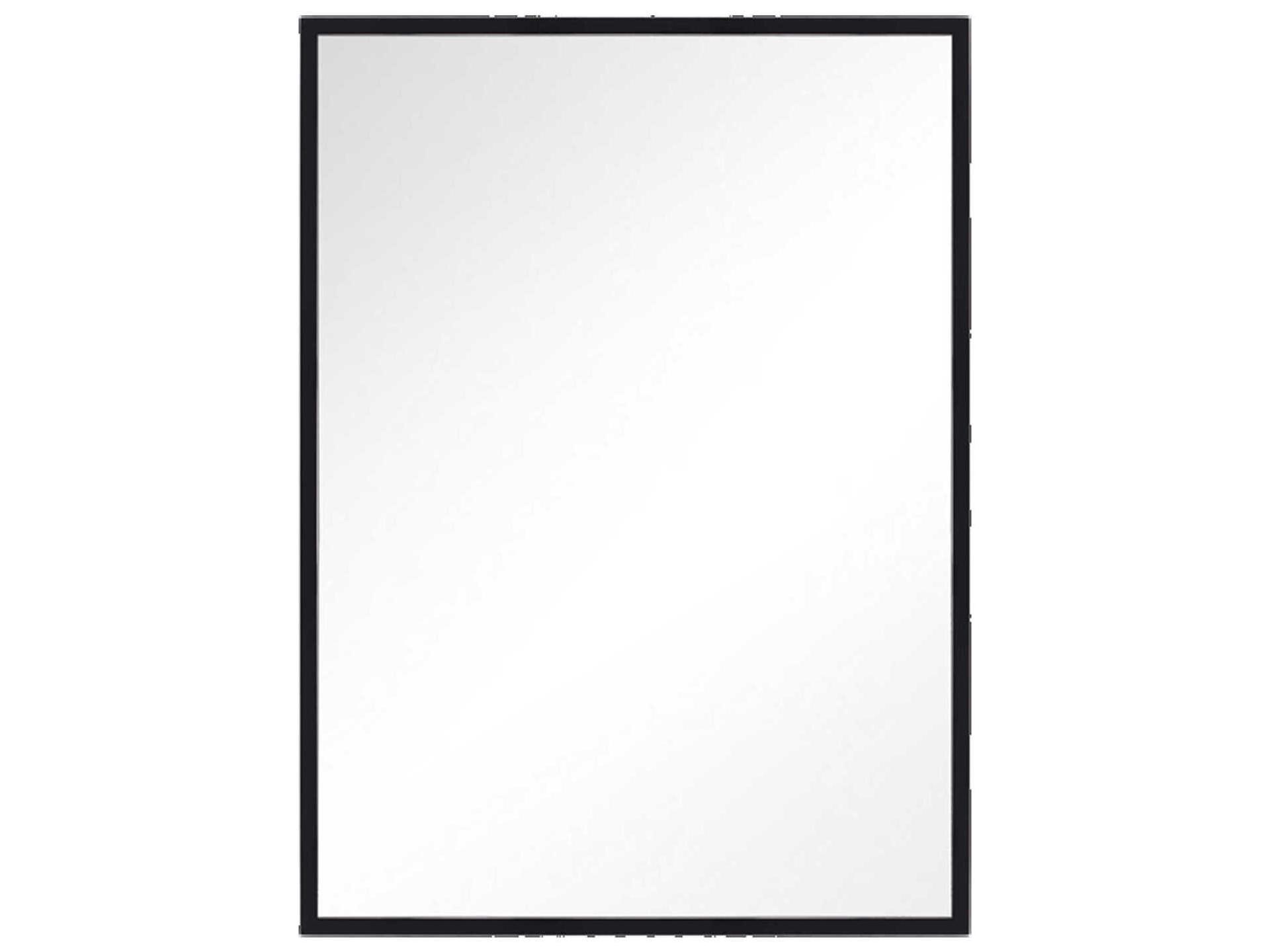 Kit Rectangular Mirror Midnight Black Finish