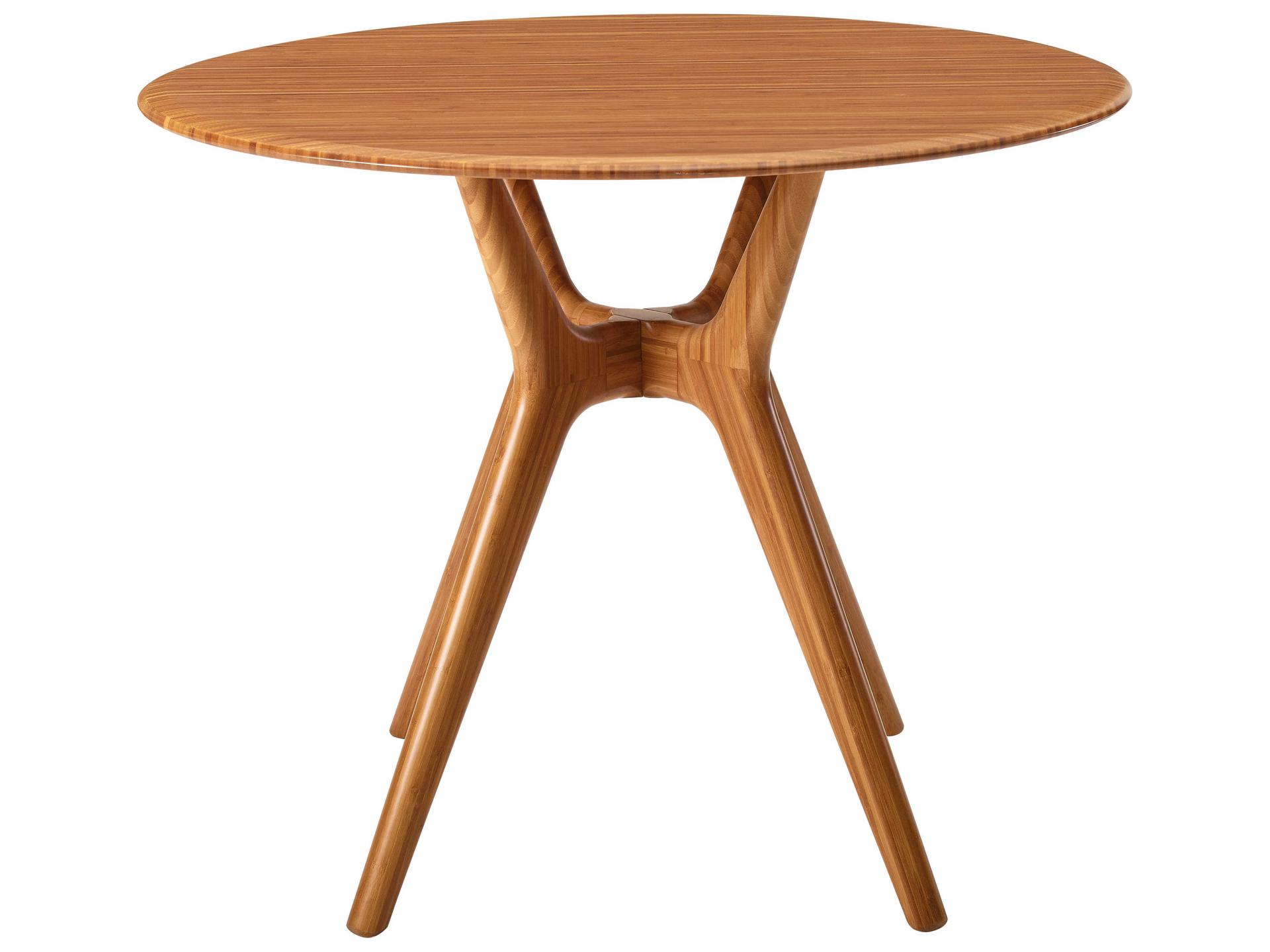 Sitka Round Dining Table 36-Inch Amber