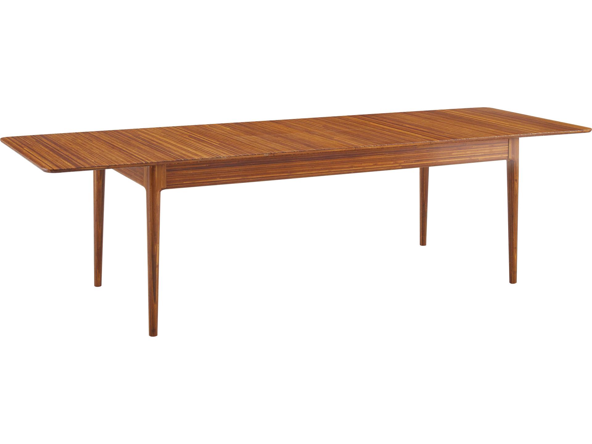 Greenington Erikka Rectangular Bamboo Amber Dining Table
