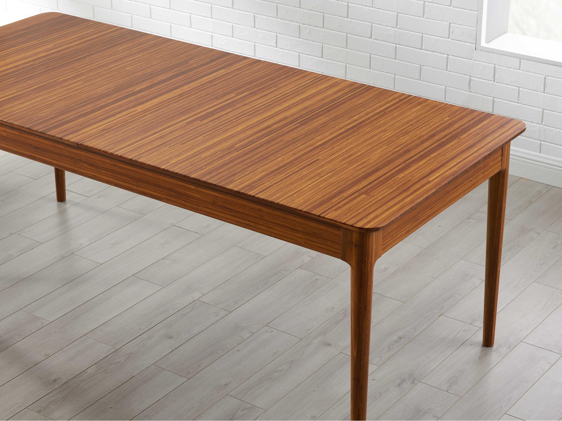 Greenington Erikka Rectangular Bamboo Amber Dining Table