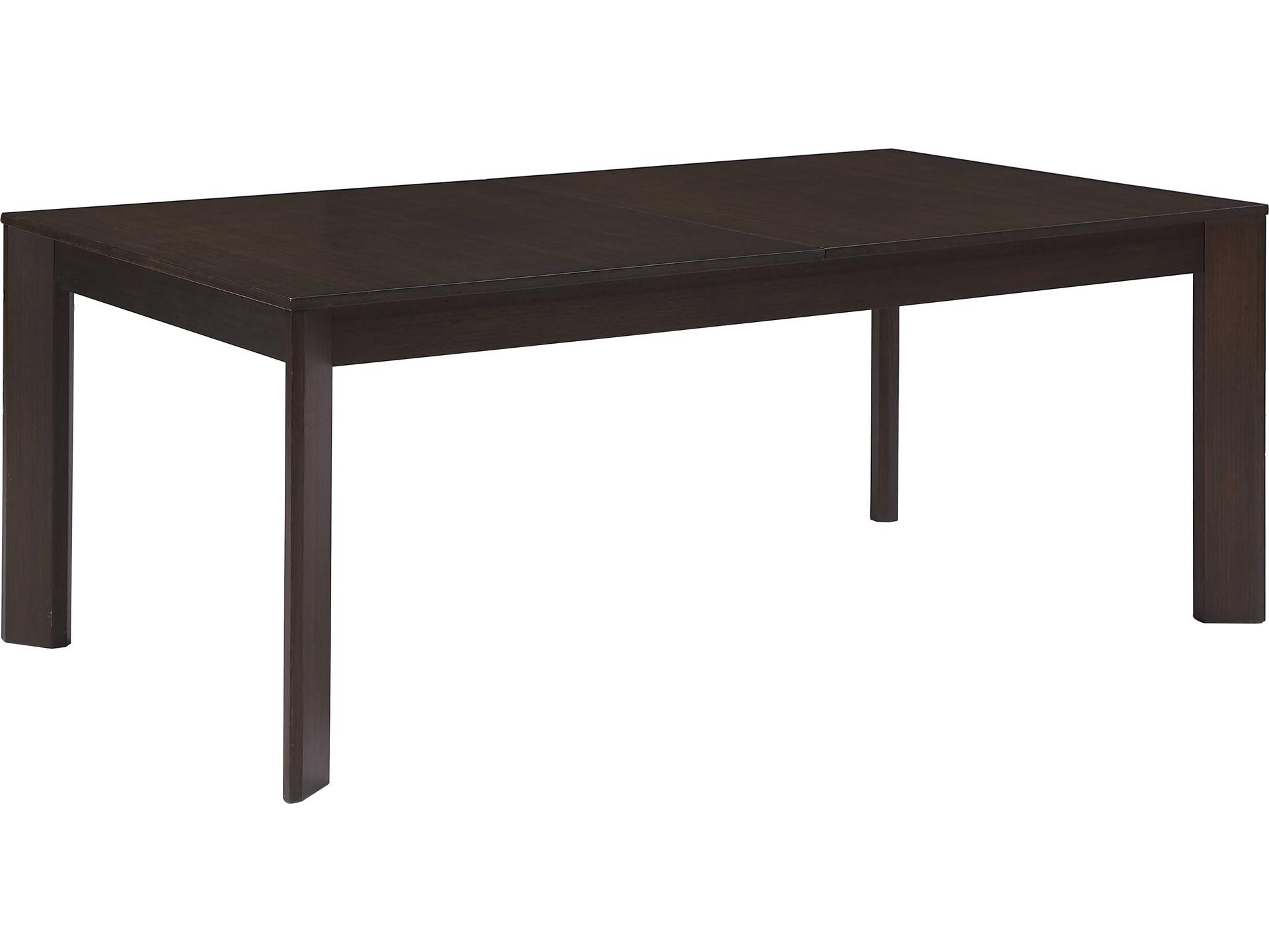 Hudson Rectangular Bamboo Black Walnut Dining Table