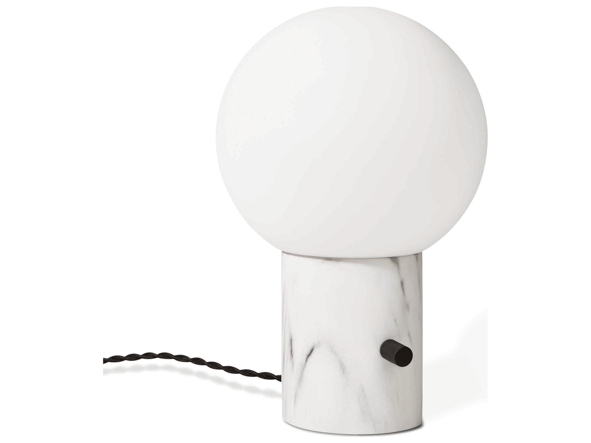 Callisto Mono Table Lamp with Marble Resin Base