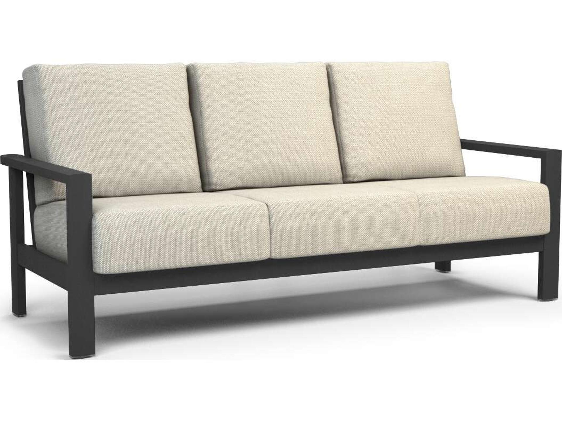 Homecrest Elements Cushion Aluminum Outdoor Patio Sofa