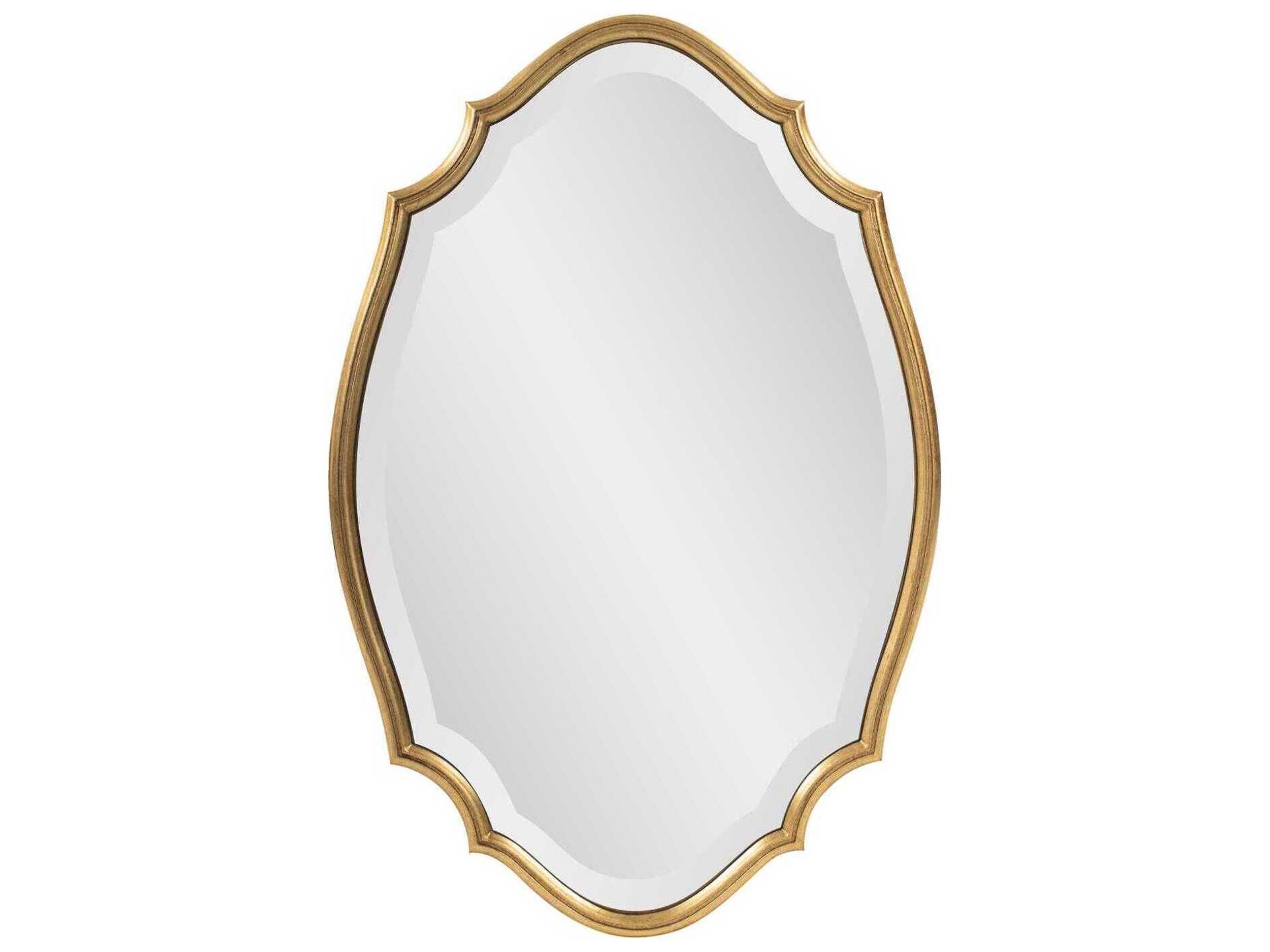 Sabien Country Gold Oval Wall Mirror