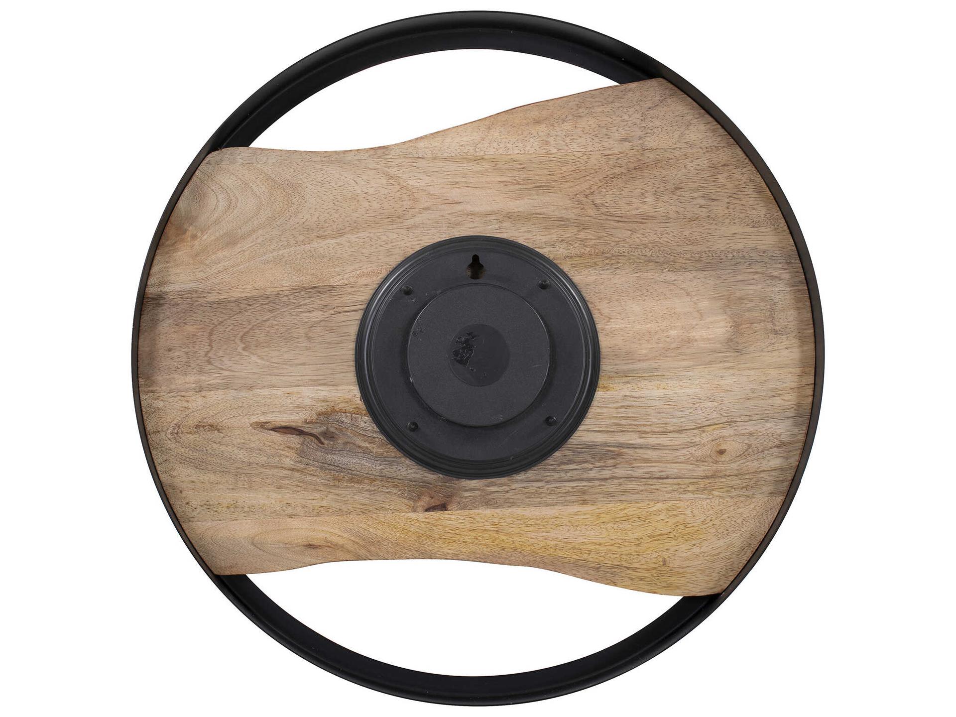 Howard Elliott Live Edge Round Clock