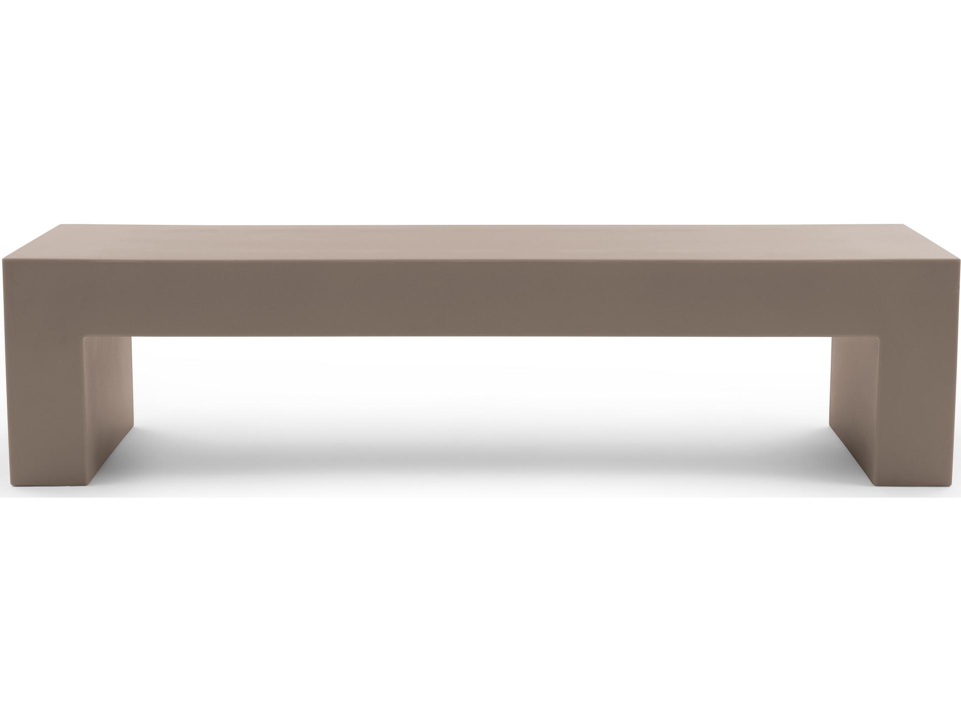 Vignelli Bench Large 72" - Brown