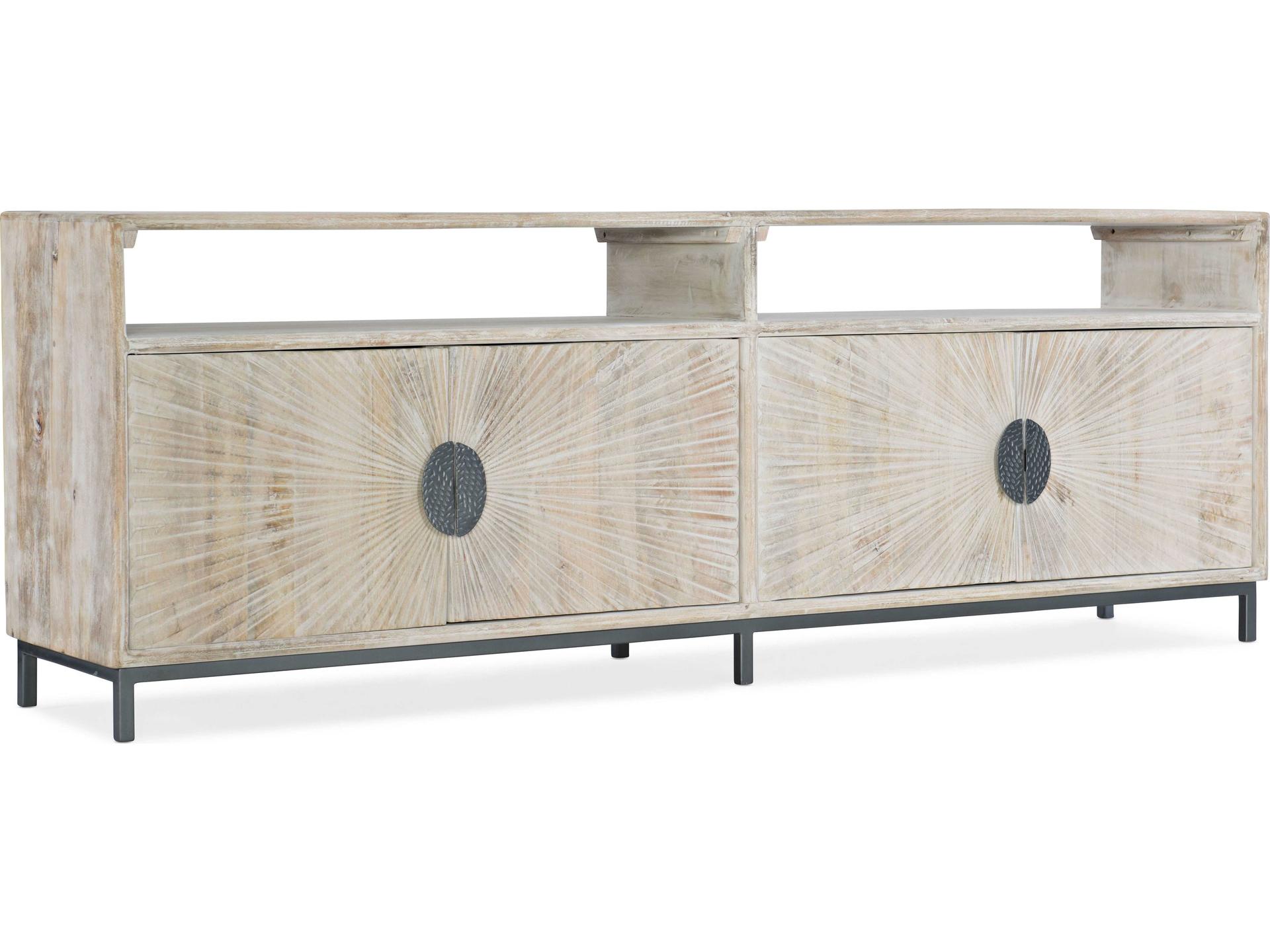 86" Mango Wood Light Media Console