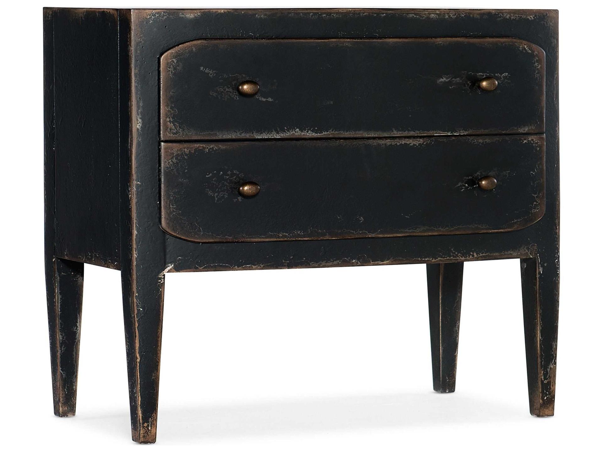 Hooker Furniture Ciao Bella 2-Drawers Hardwood Nightstand