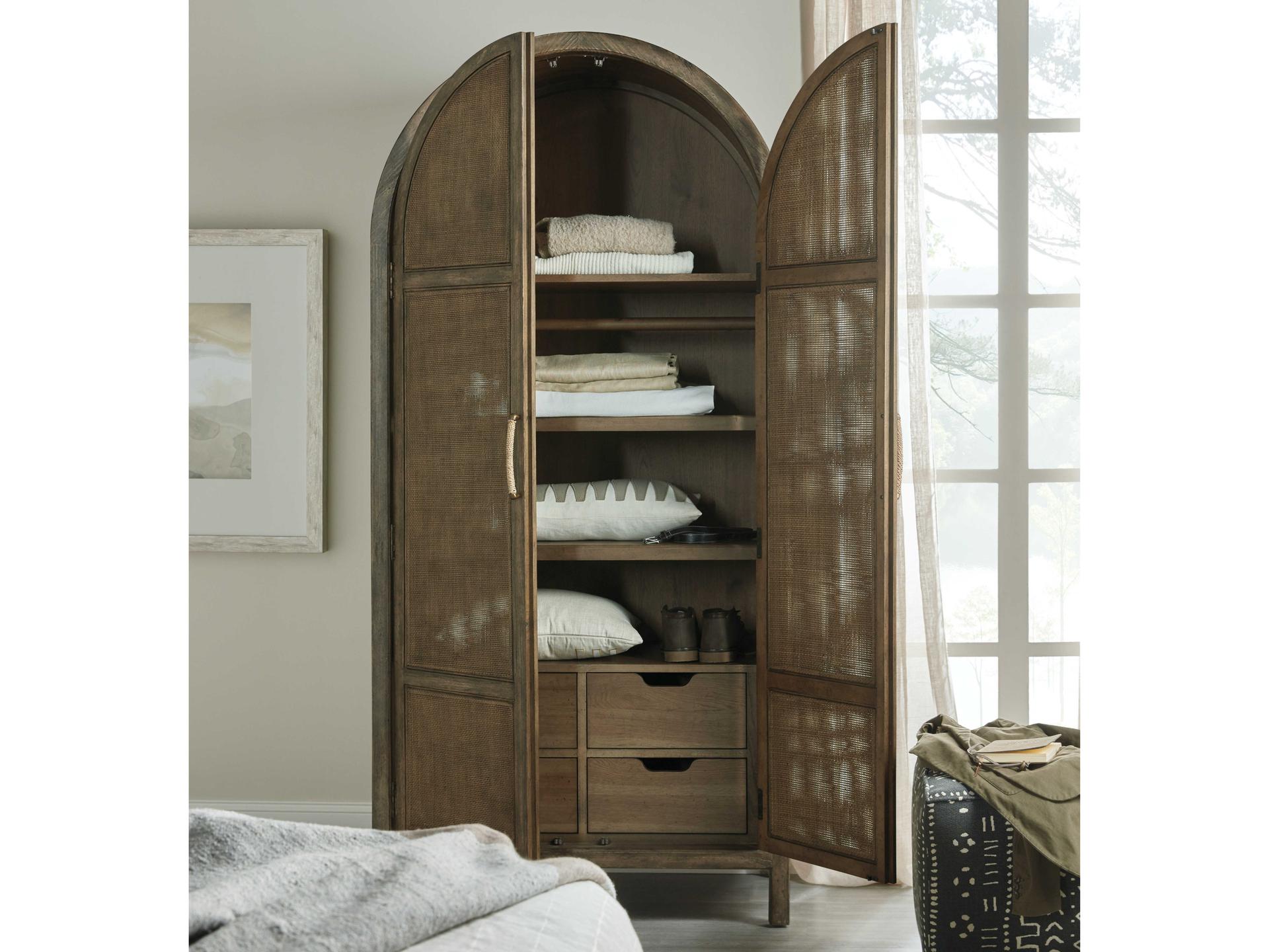 Hooker Furniture Sundance Cliffside Brown Wardrobe Armoire