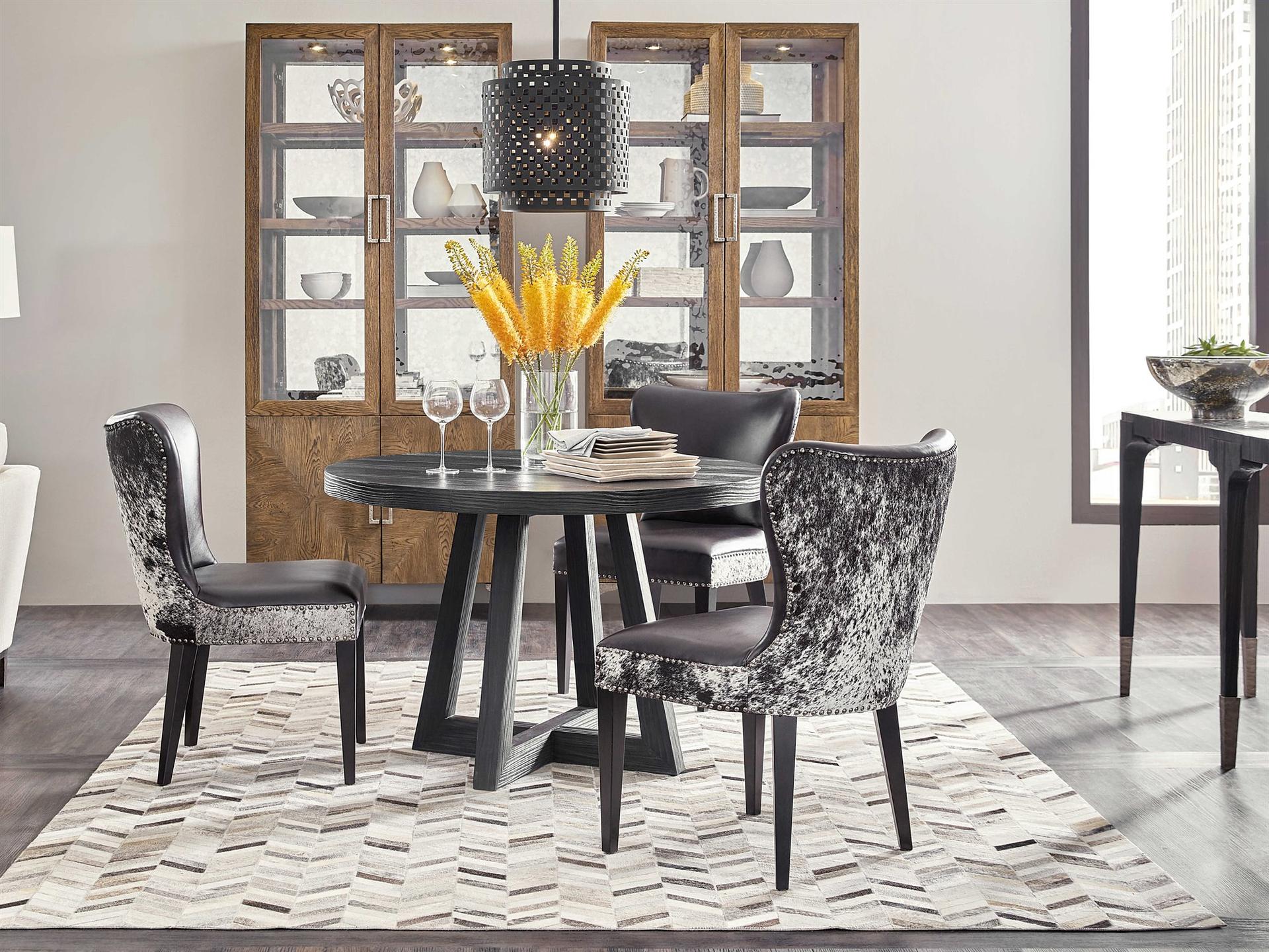 Chapman Oak Wood Dining Room Set