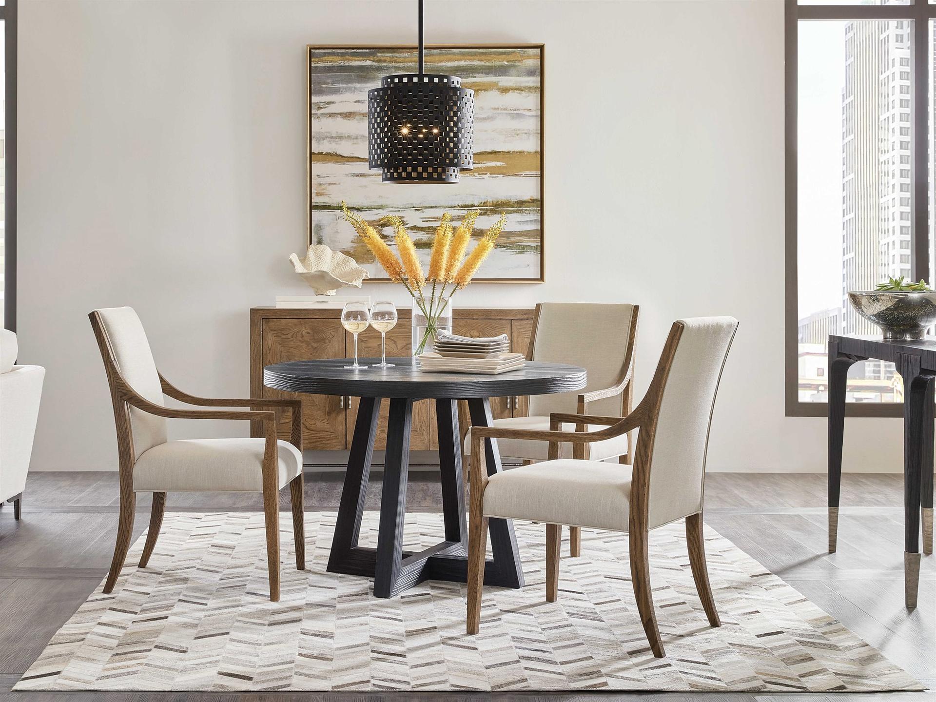 Chapman Oak Wood Dining Room Set