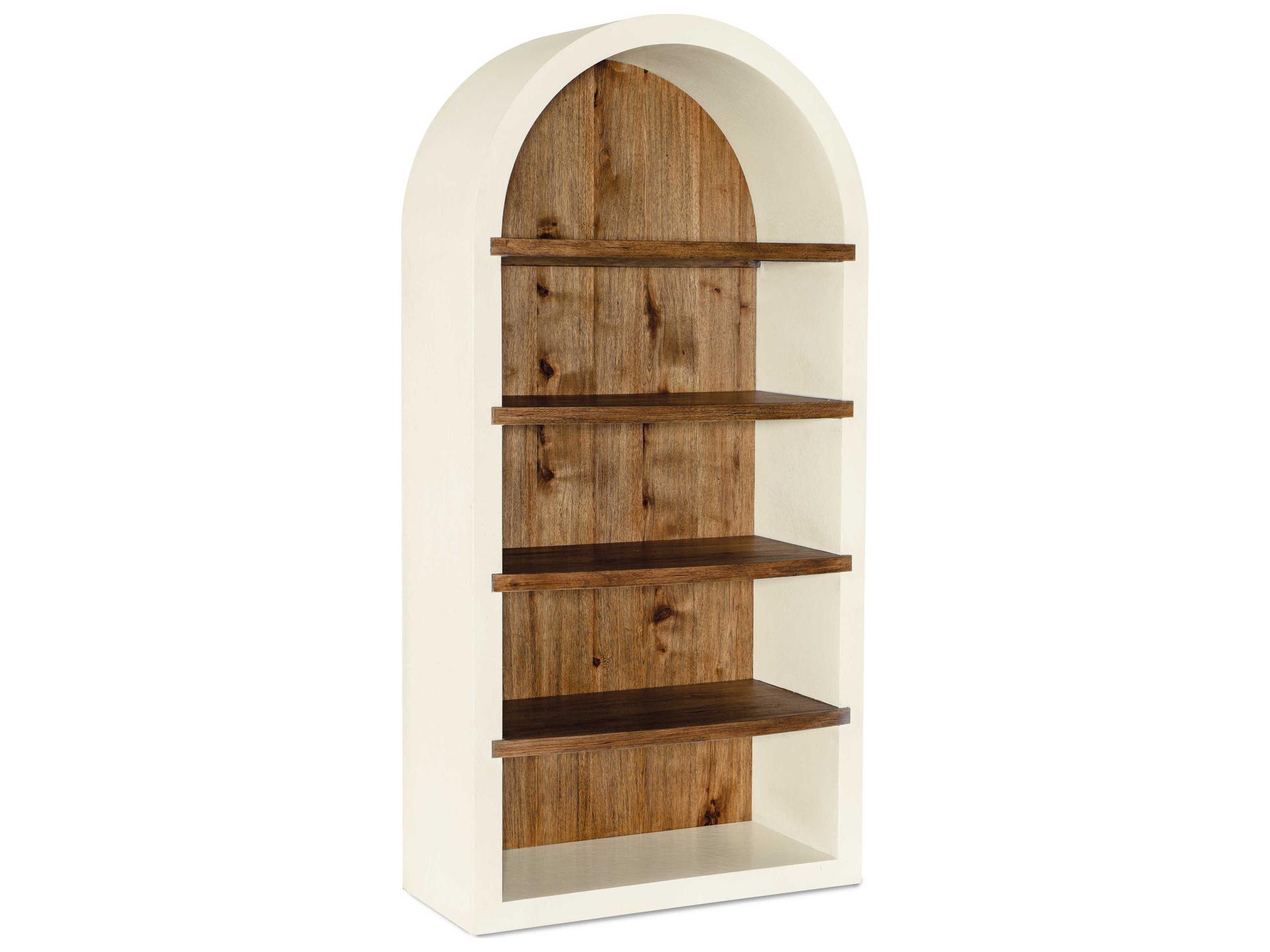 Big Sky Tahoe Etagere in Avalanche White and Vintage Natural