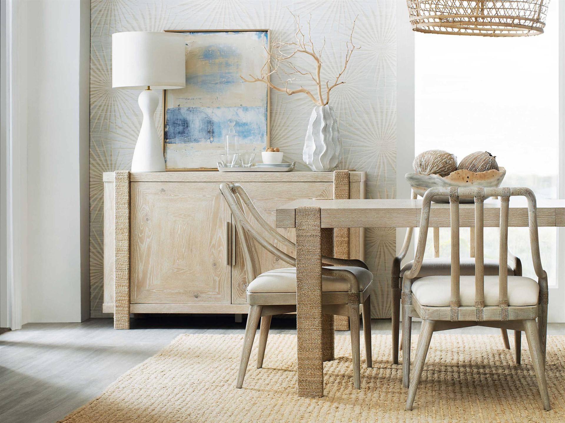 Commerce And Market Oak Wood Dining Room Set