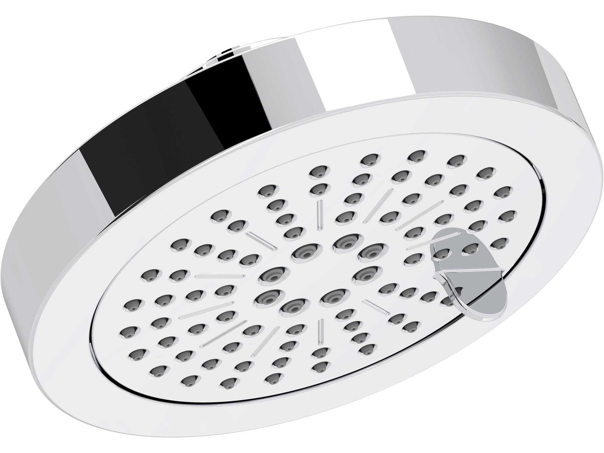 6" Polished Chrome 6-Function Showerhead